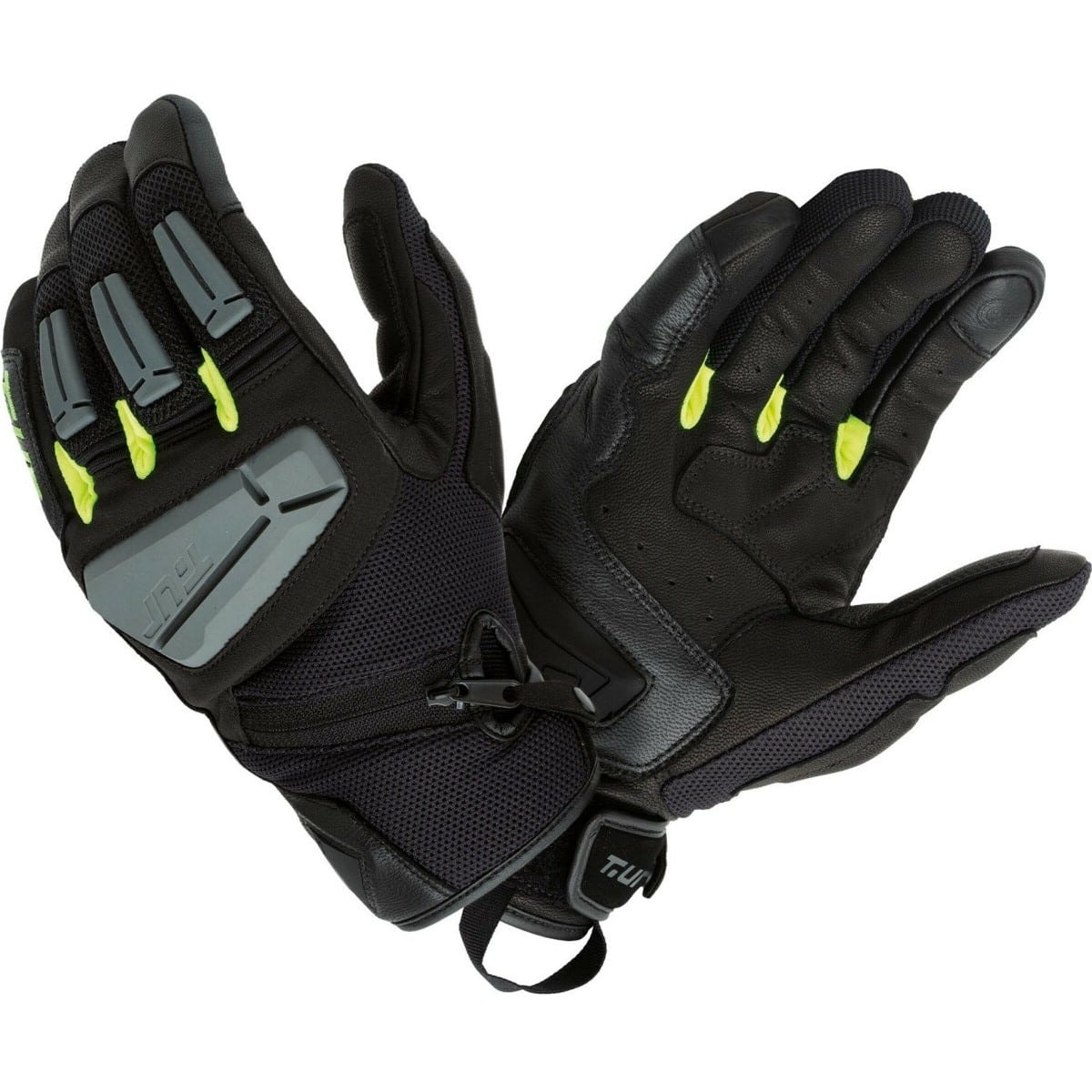 GANTS T.UR G FOUR NOIR JAUNE FLUO / 3XL