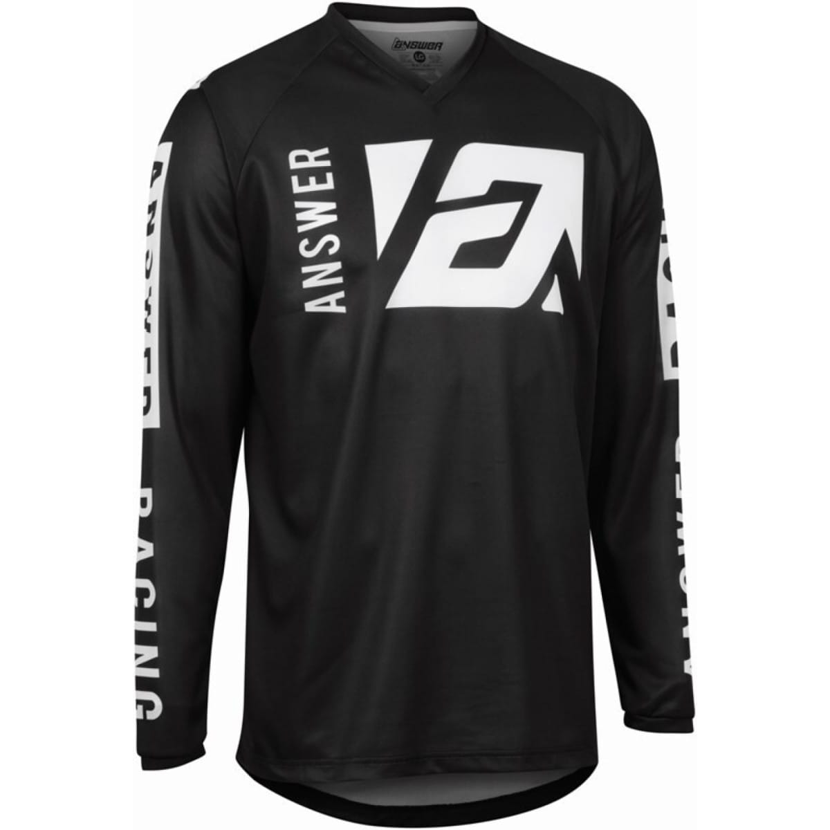Maillot Cross Answer A22 Syncron Merge Noir Blanc / 2XL