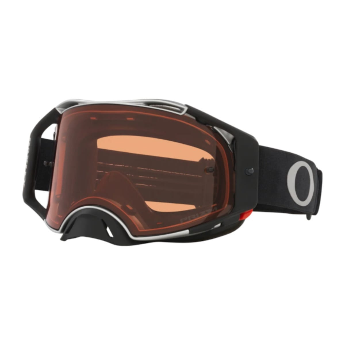 Masque Oakley Airbrake MX Tuff Blocks Noir Gunmetal Écran Prizm Bronze