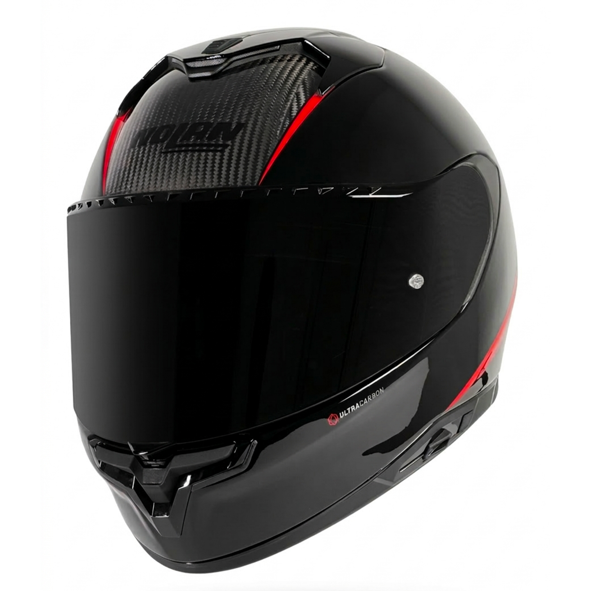 Casque Nolan X-904 Ultra Carbon Emblema 353 Noir Rouge - 2XL