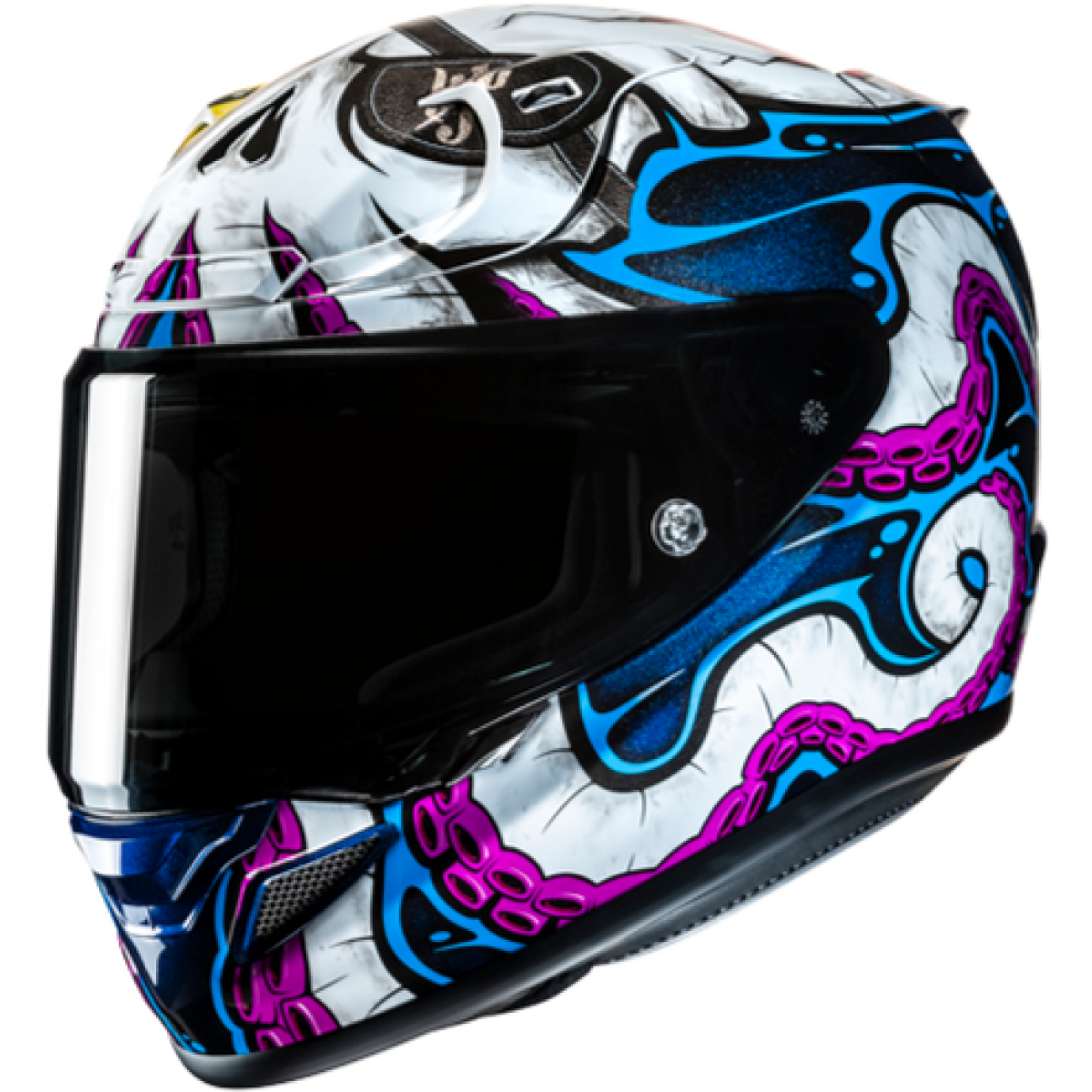Casque HJC RPHA 12 Kraken Bleu Violet - 2XS