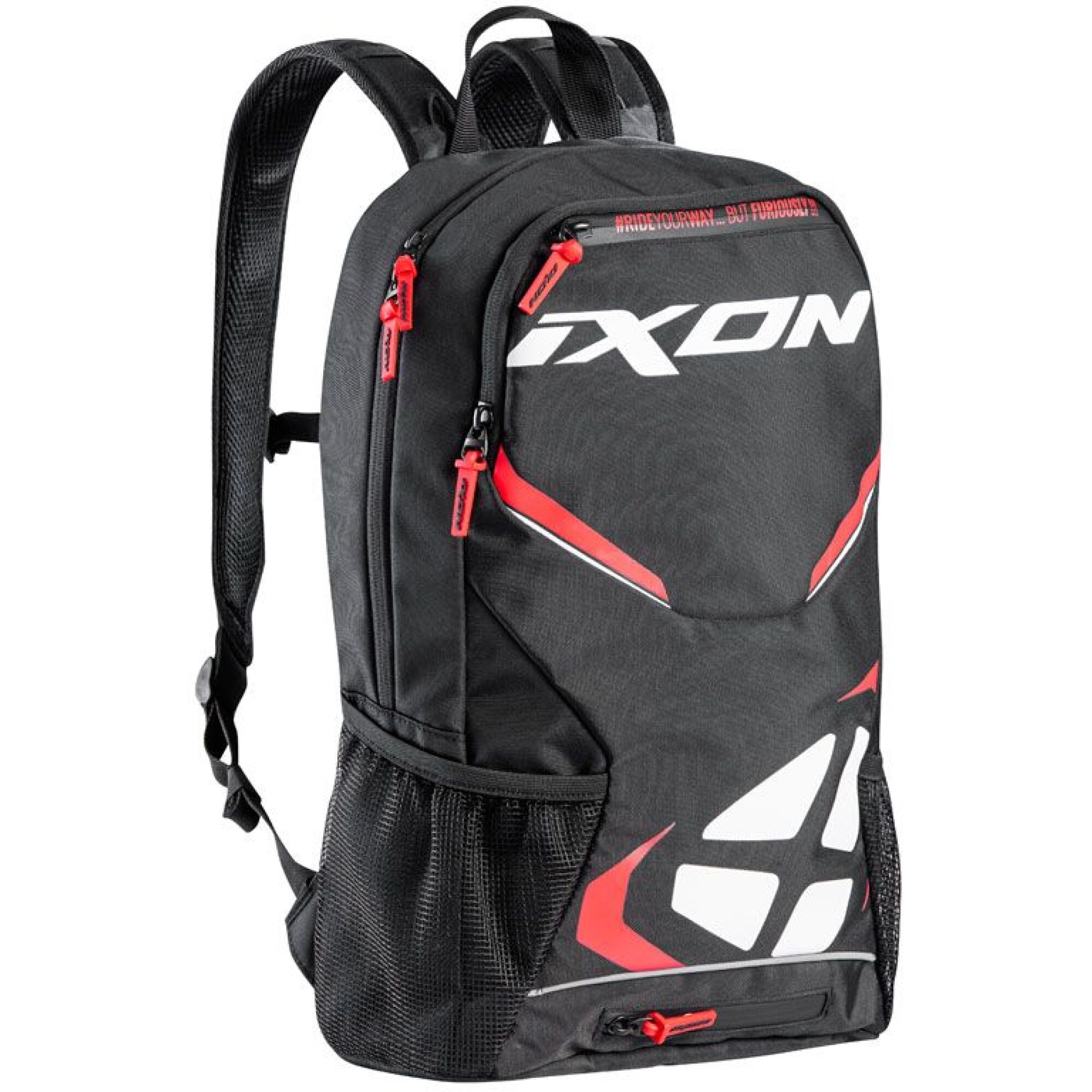 Sac À Dos Ixon R-Tension 23L Noir Blanc Rouge
