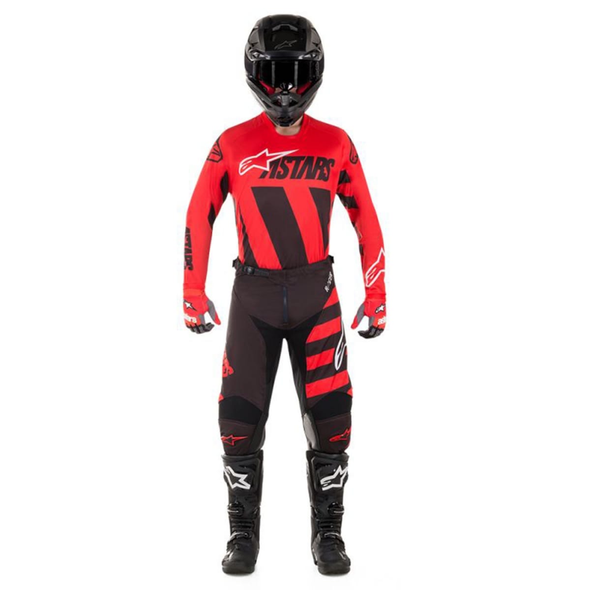 Pantalon Alpinestars Racer Braap Noir Rouge Blanc 2019