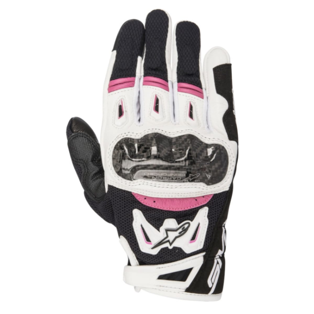 GANTS ALPINESTARS STELLA SMX-2 AC V2 XS/NOIR BLANC ROSE 1239