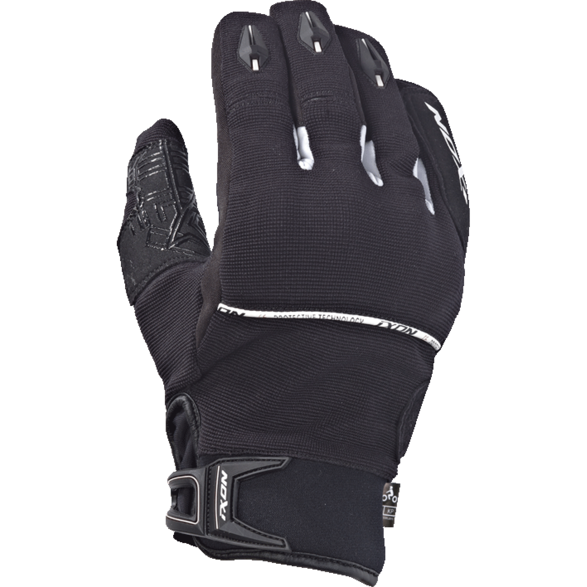 Gants Ixon RS Dry 2 Noir Blanc - 2XL