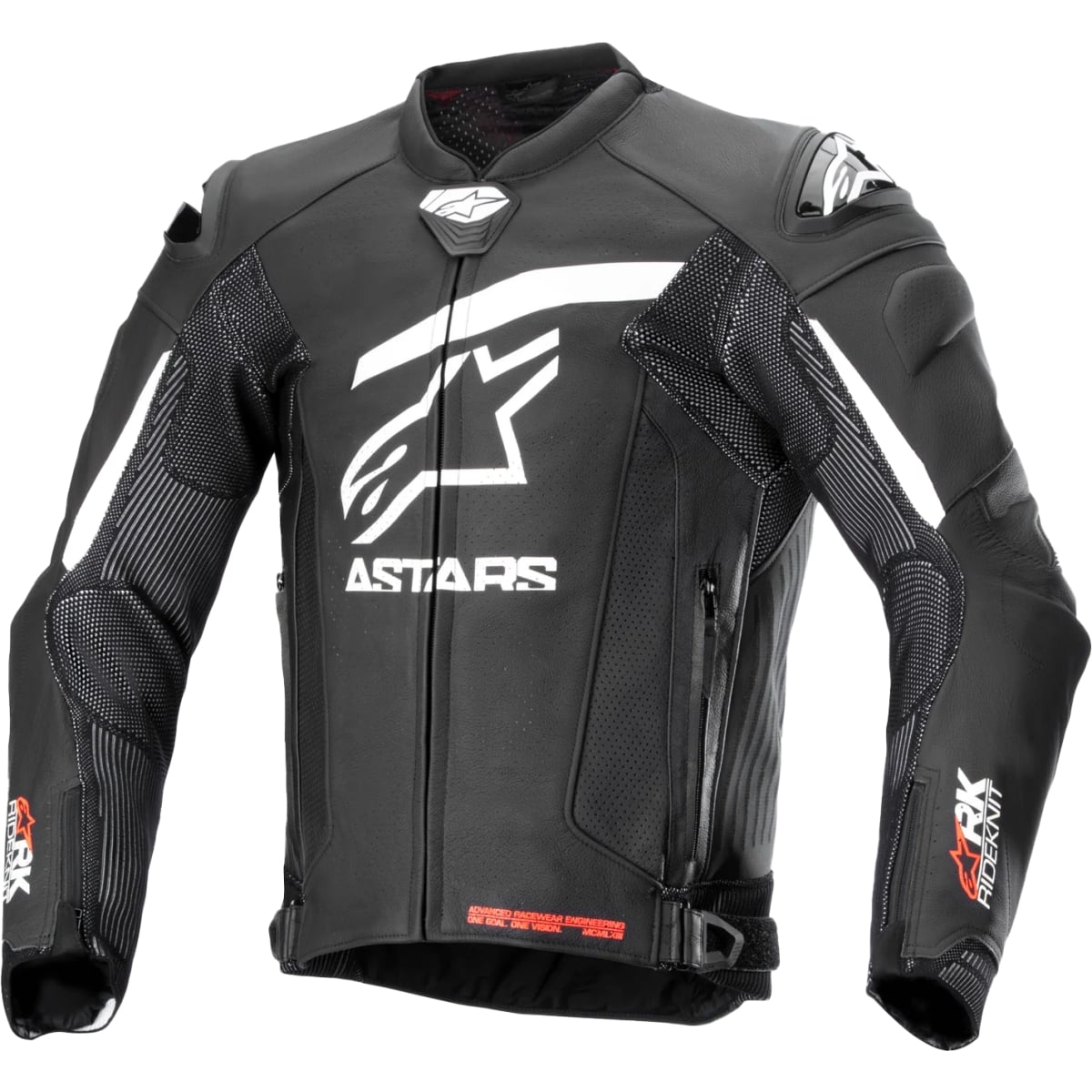 BLOUSON ALPINESTARS GP PLUS R V4 RIDEKNIT NOIR BLANC / 56