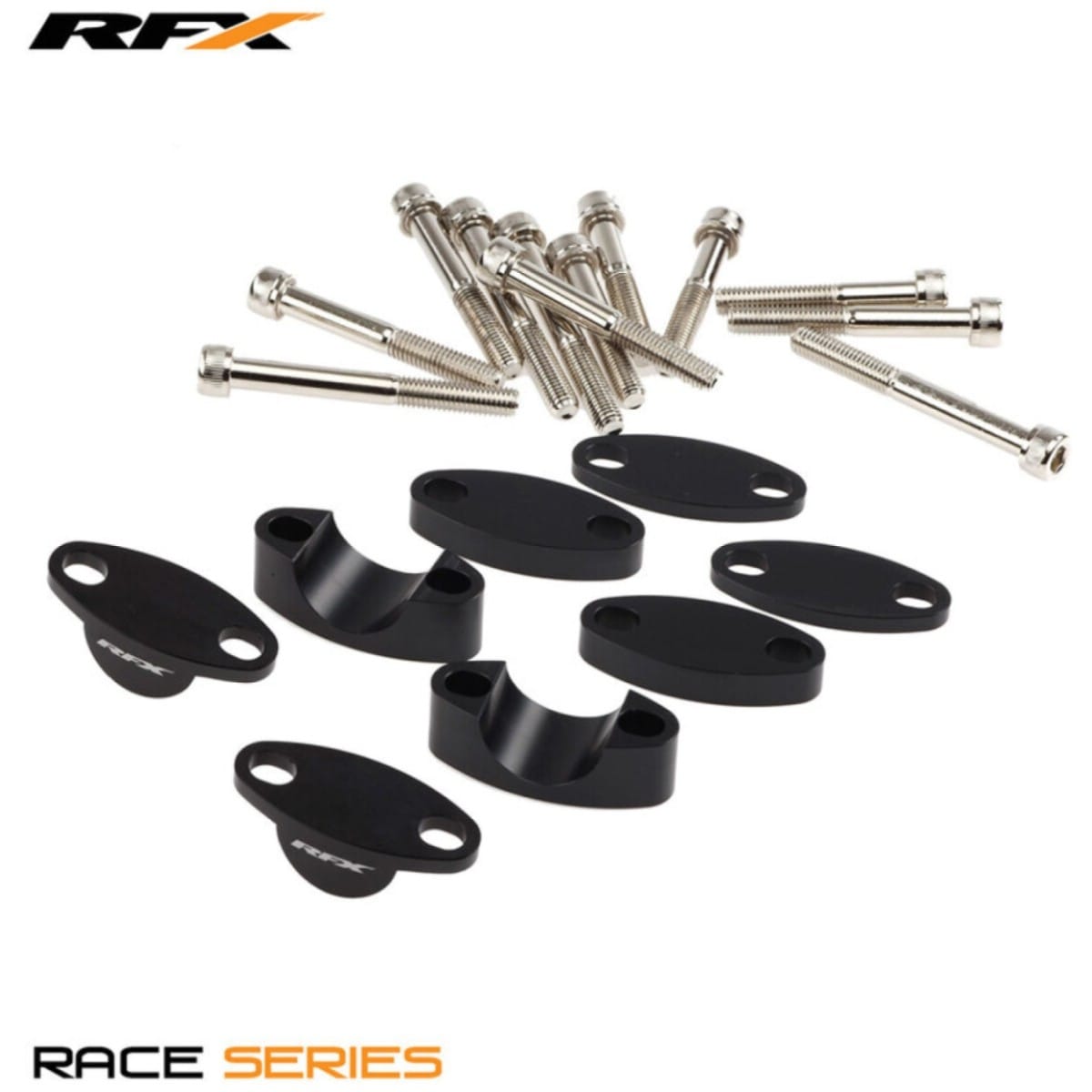 Kit De Réhausse De Guidon Race 28,6 Mm Noir 1110718001