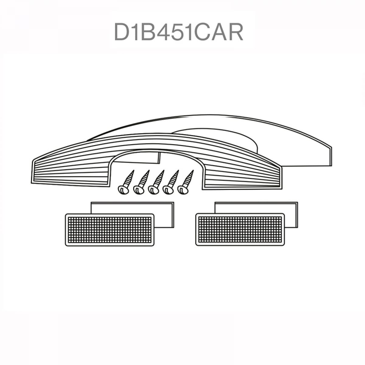 Catadioptre Shad SH45 Blanc