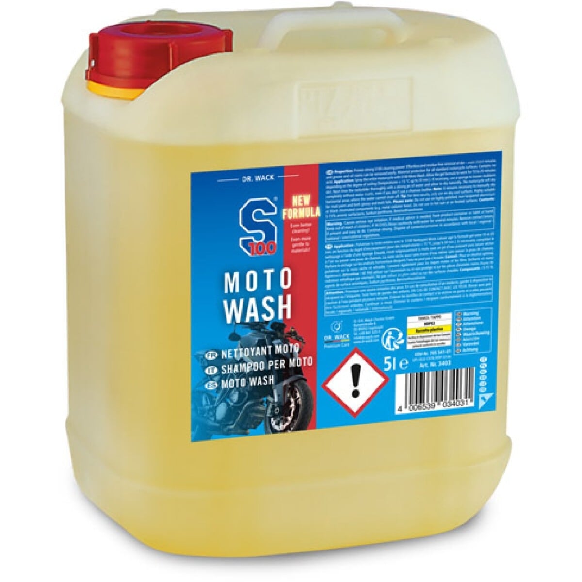 NETTOYANT MOTO S100 - 5 LITRES