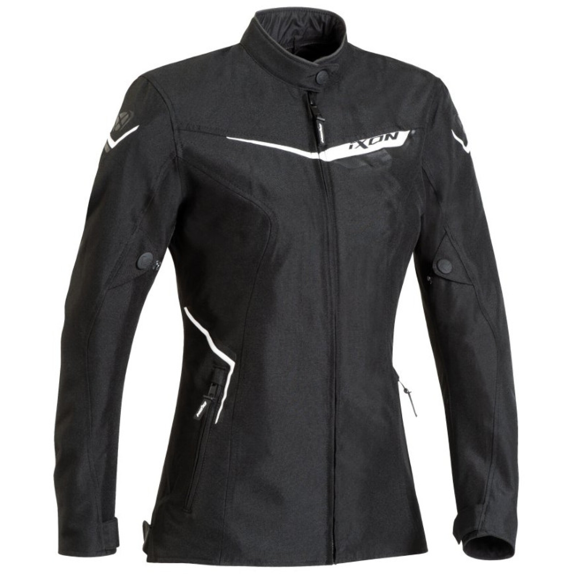 Blouson Femme Ixon Slash Lady Noir Blanc - 2XL