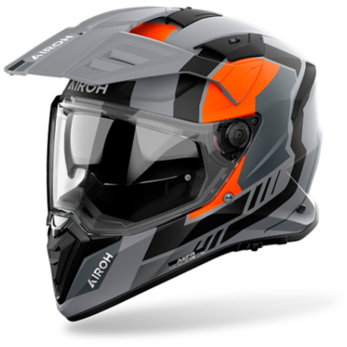 CASQUE AIROH BANDIT HORN ORANGE MAT / 2XL