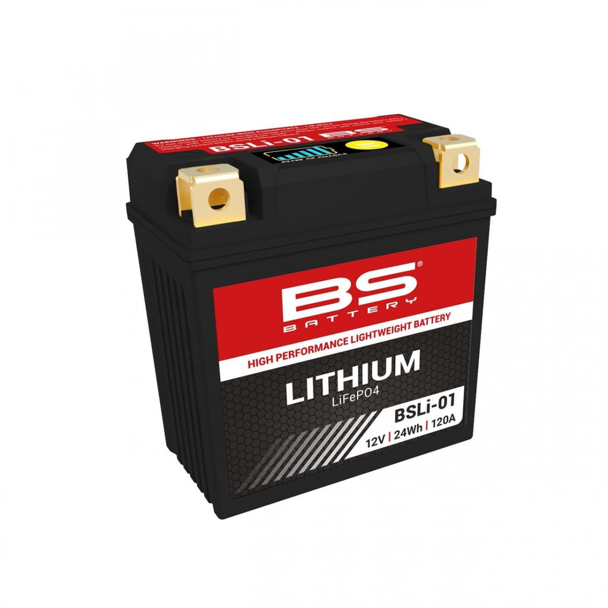 Batterie BS Battery Lithium BSLI-01 12V 2Ah - Prête À L'emploi