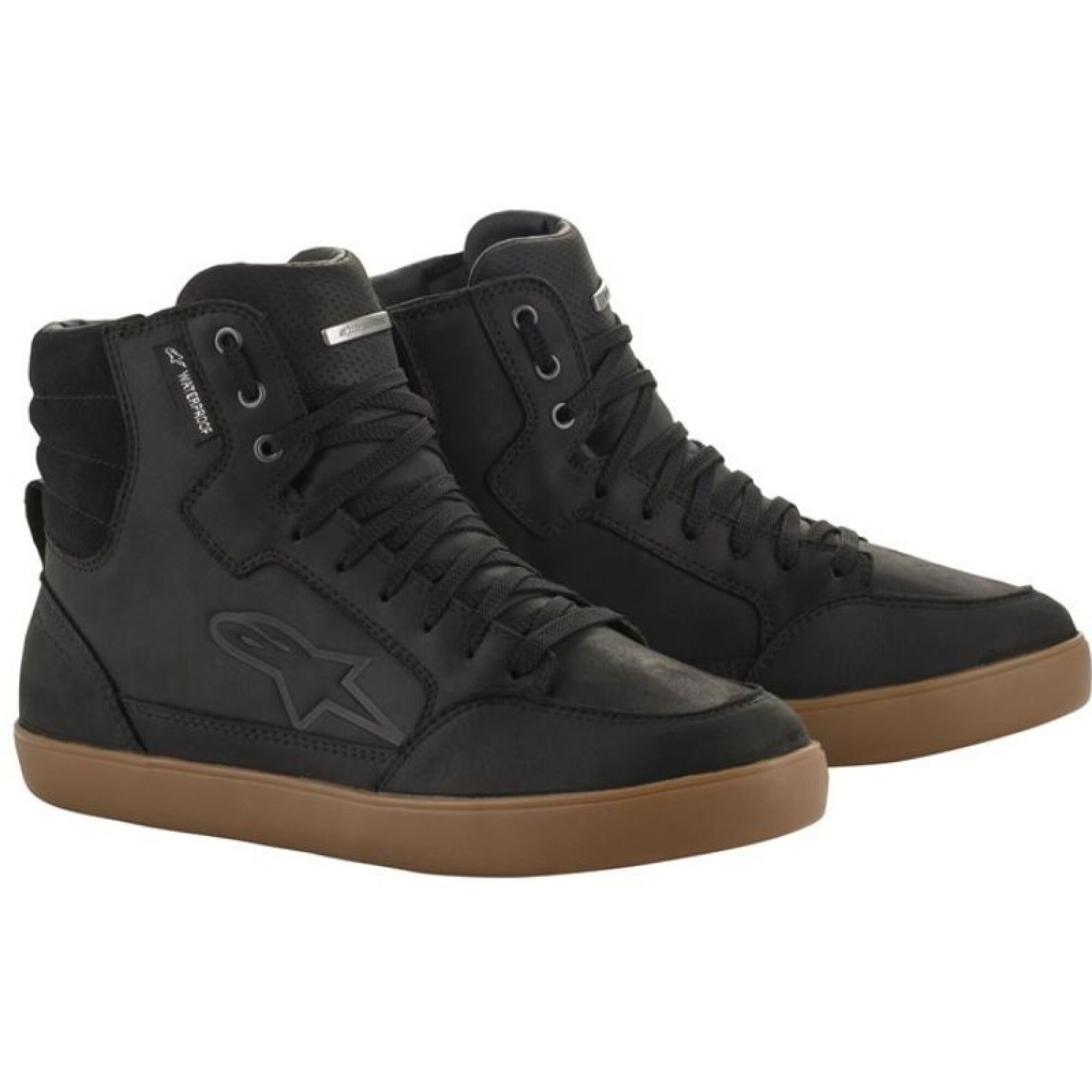 Baskets Alpinestars J-6 Waterproof Noir Gomme - 38