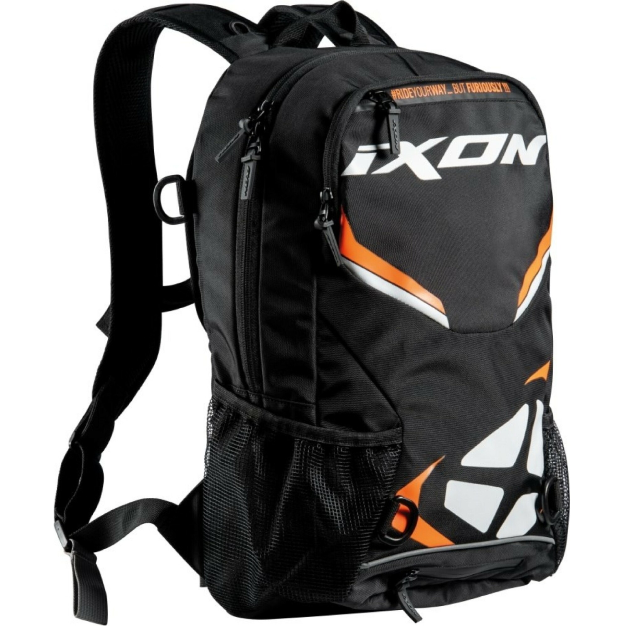 Sac À Dos Ixon R-Tension 23L Noir Blanc Orange