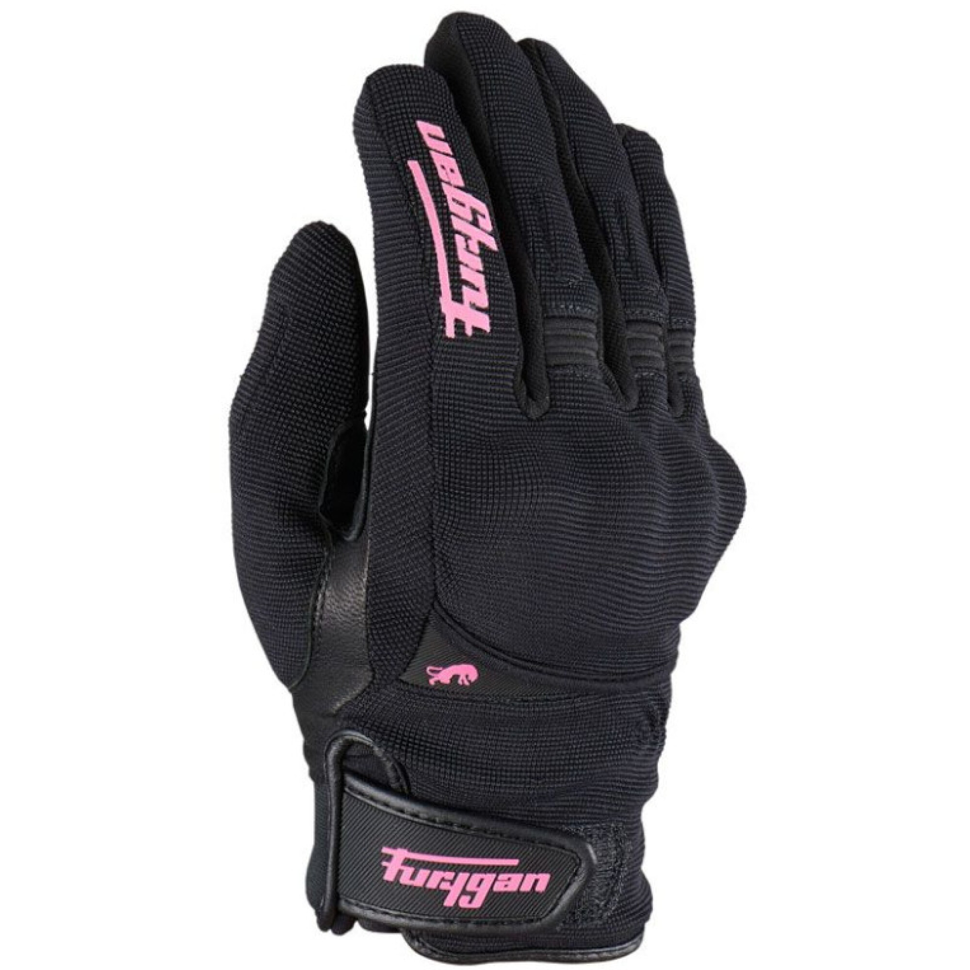 Gants Femme Furygan Lady Jet D3O All Season Noir Rose - 2XL