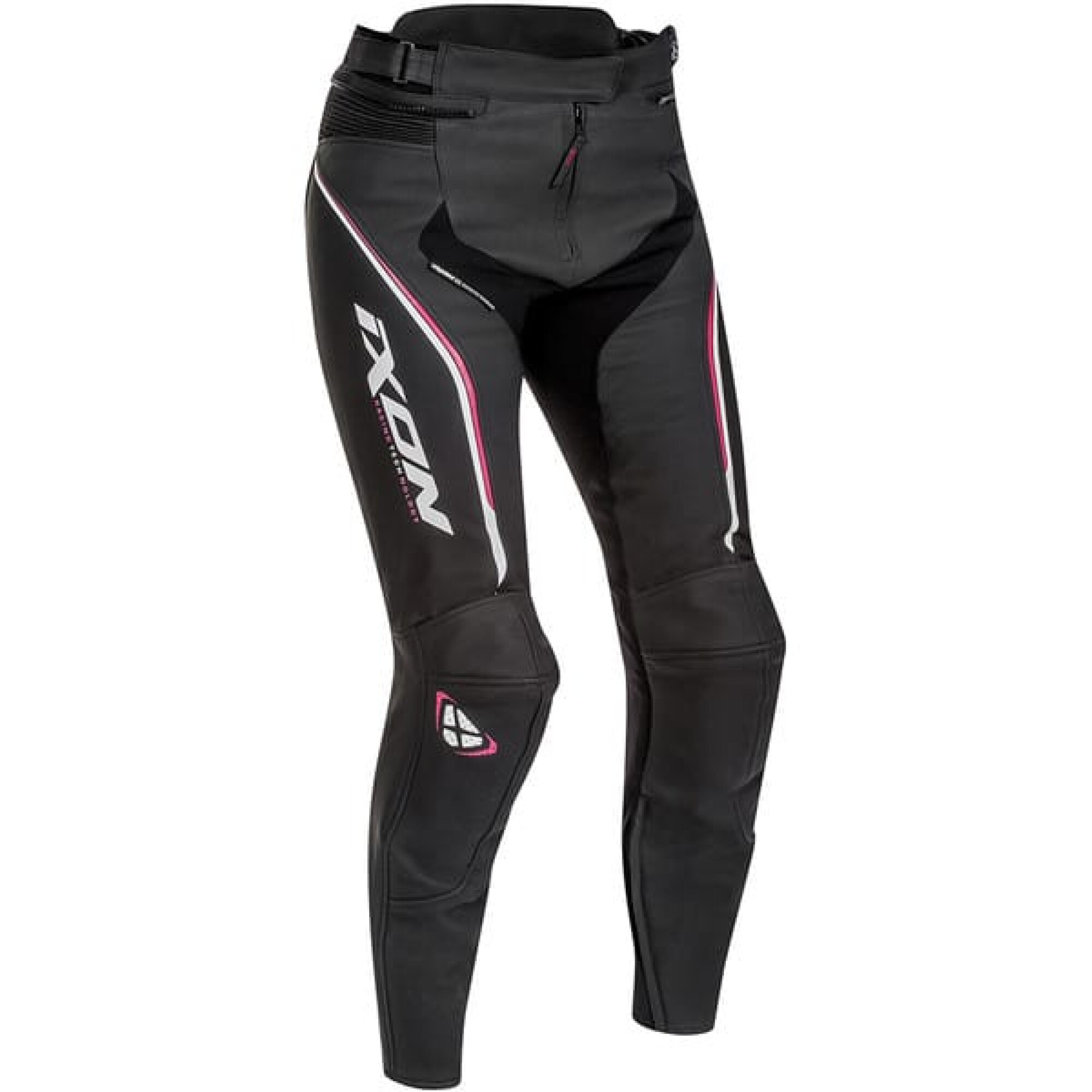 Pantalon Femme Ixon Trinity Noir Blanc Fuchsia - 2XL
