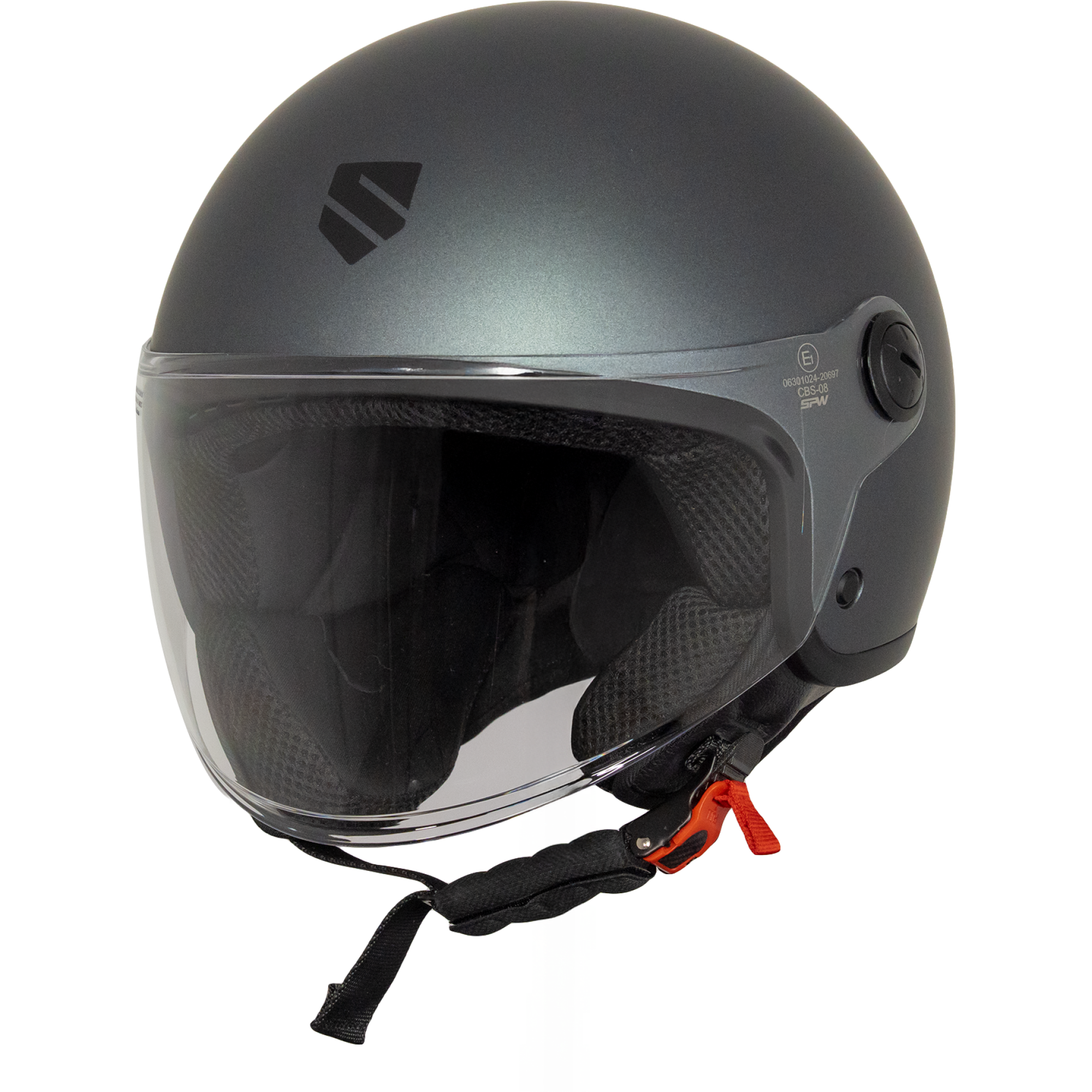 Casque SPW S-103 Solid Titane Mat - 2XL