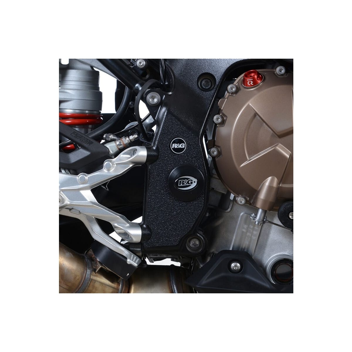 Kit Protection De Cadre R&G Racing Cadre/Bras Oscillant 3 Pièces BMW Noir