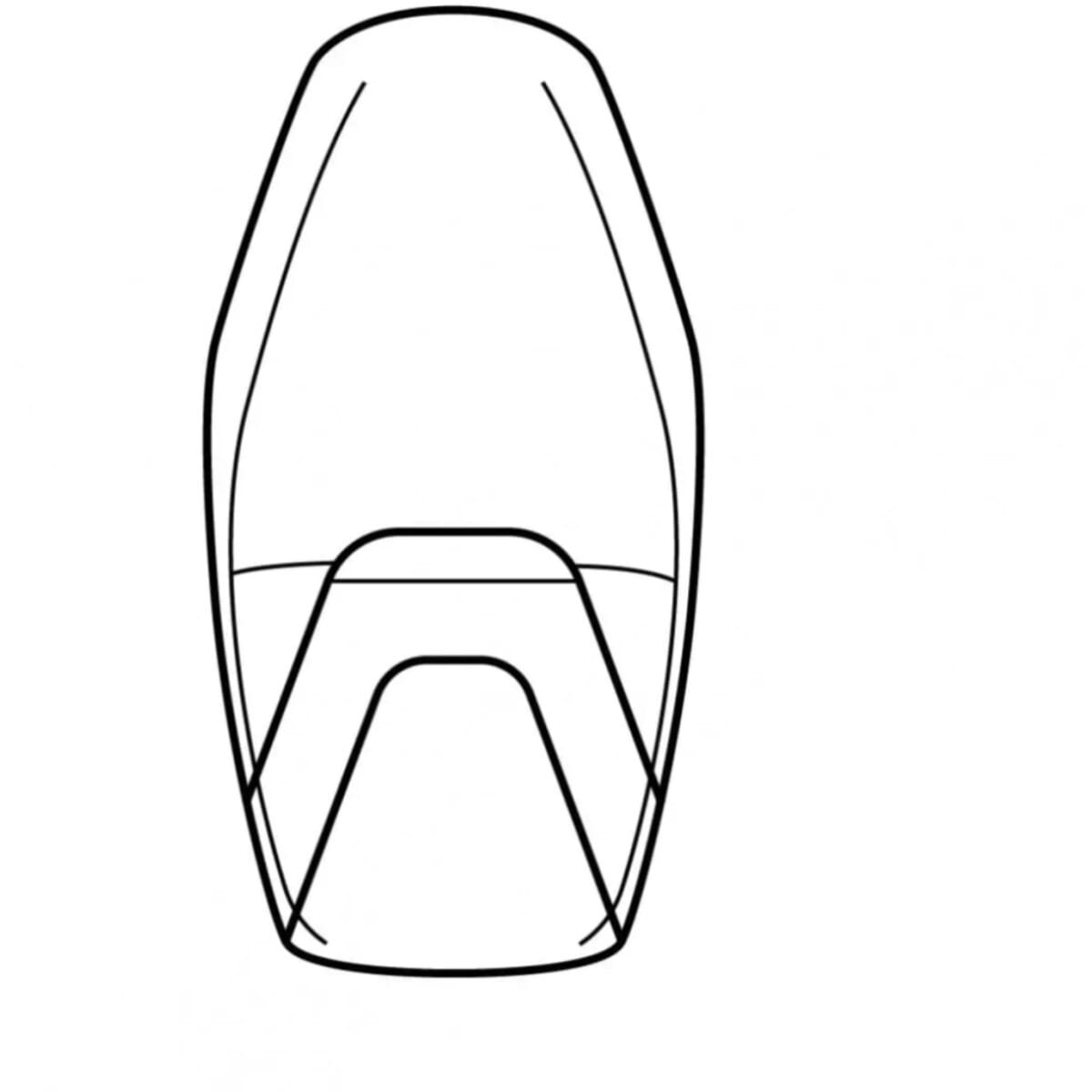 Housse De Selle Bagster 2889 Noir Grainé