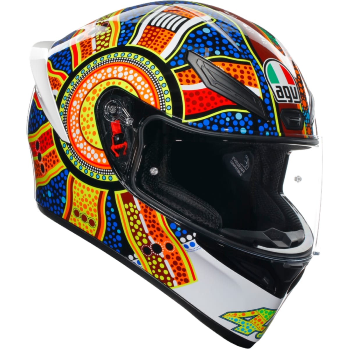 CASQUE AGV K1 S DREAMTIME MULTICOLORE / 2XL