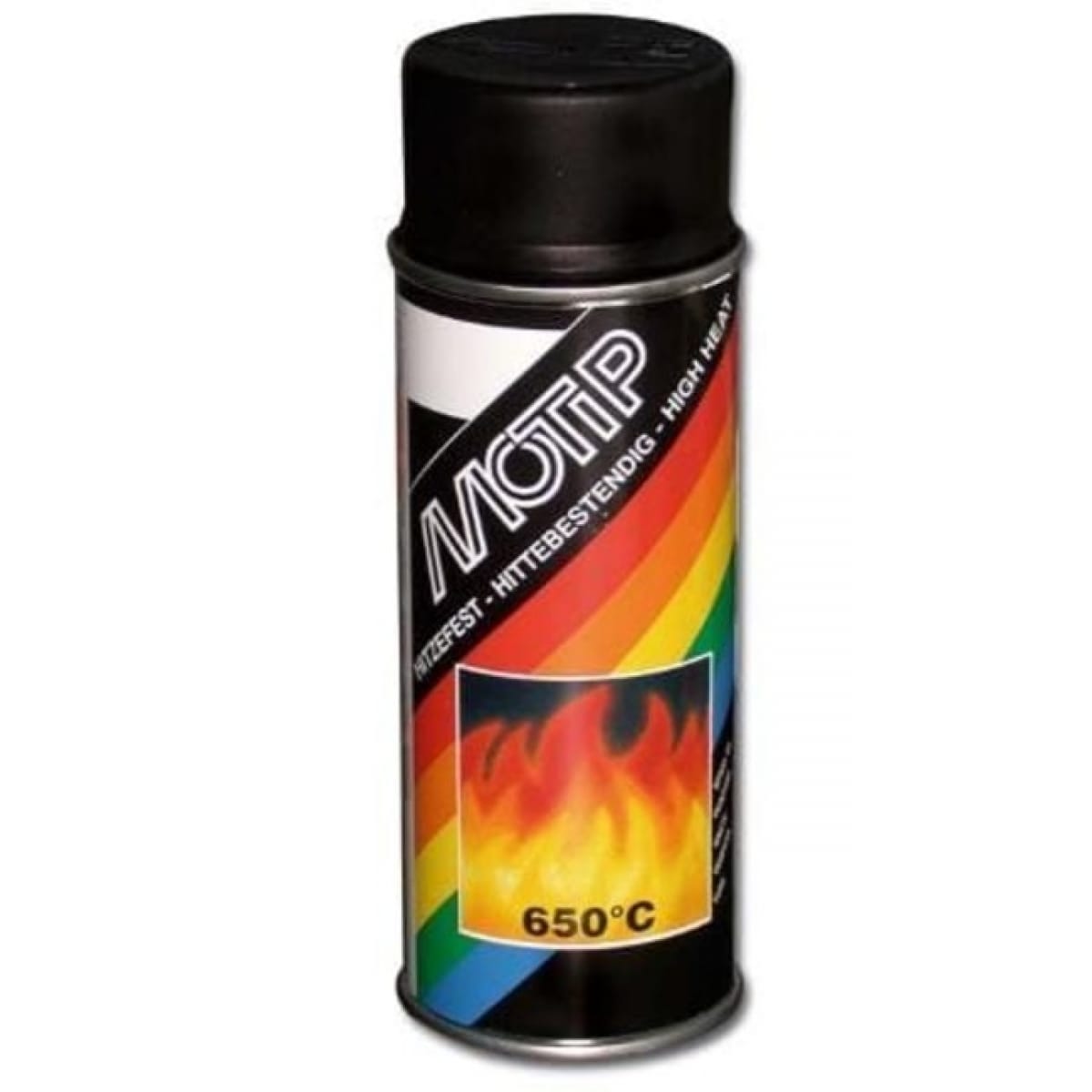 PEINTURE MOTIP HAUTE TEMPERATURE 400ML NOIR