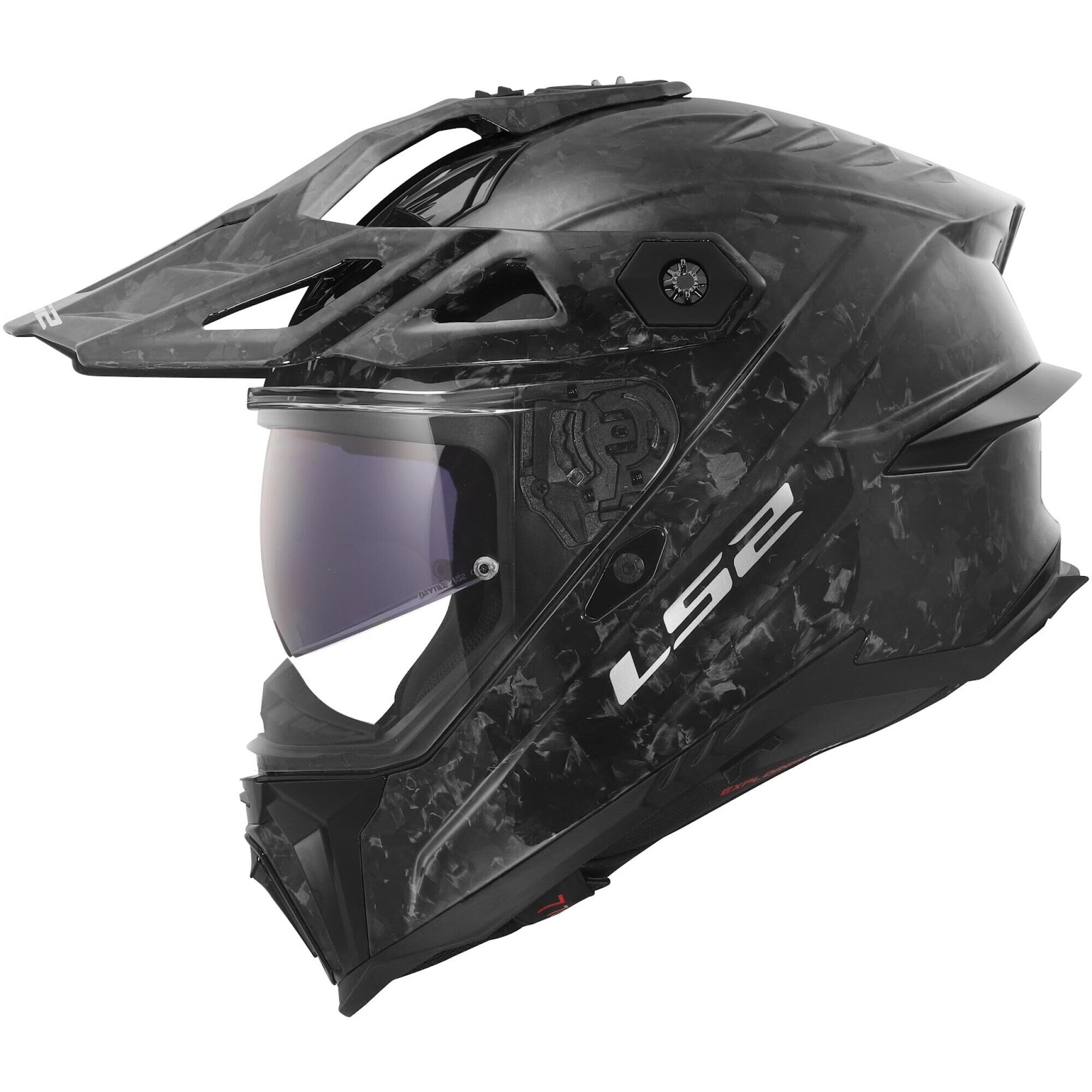 Casque LS2 MX707 Explorer Evo Forged Carbon - 2XL
