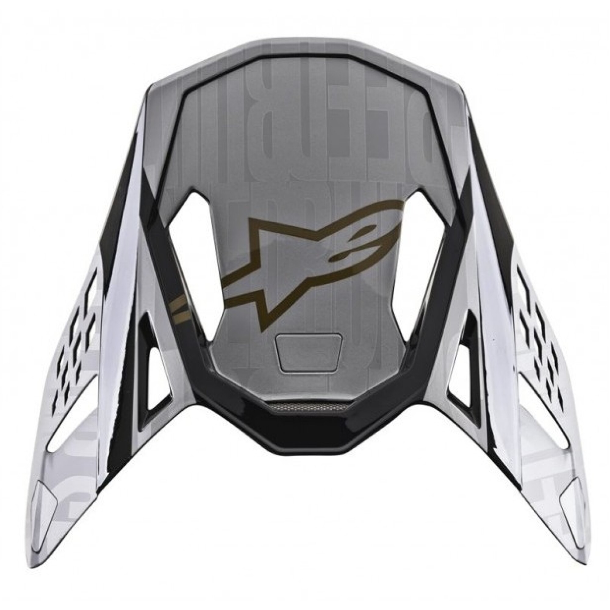 Casquette Alpinestars S-M10 Alloy Argent Noir Or