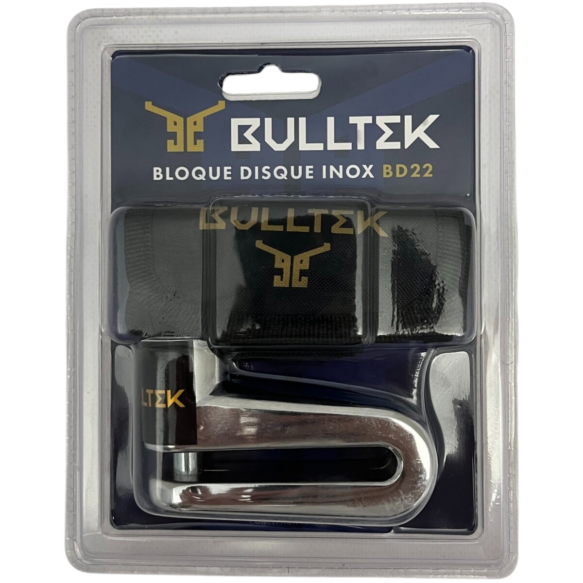 BLOC DISQUE BULLTEK V2 BD22 INOX AVEC SACOCHE