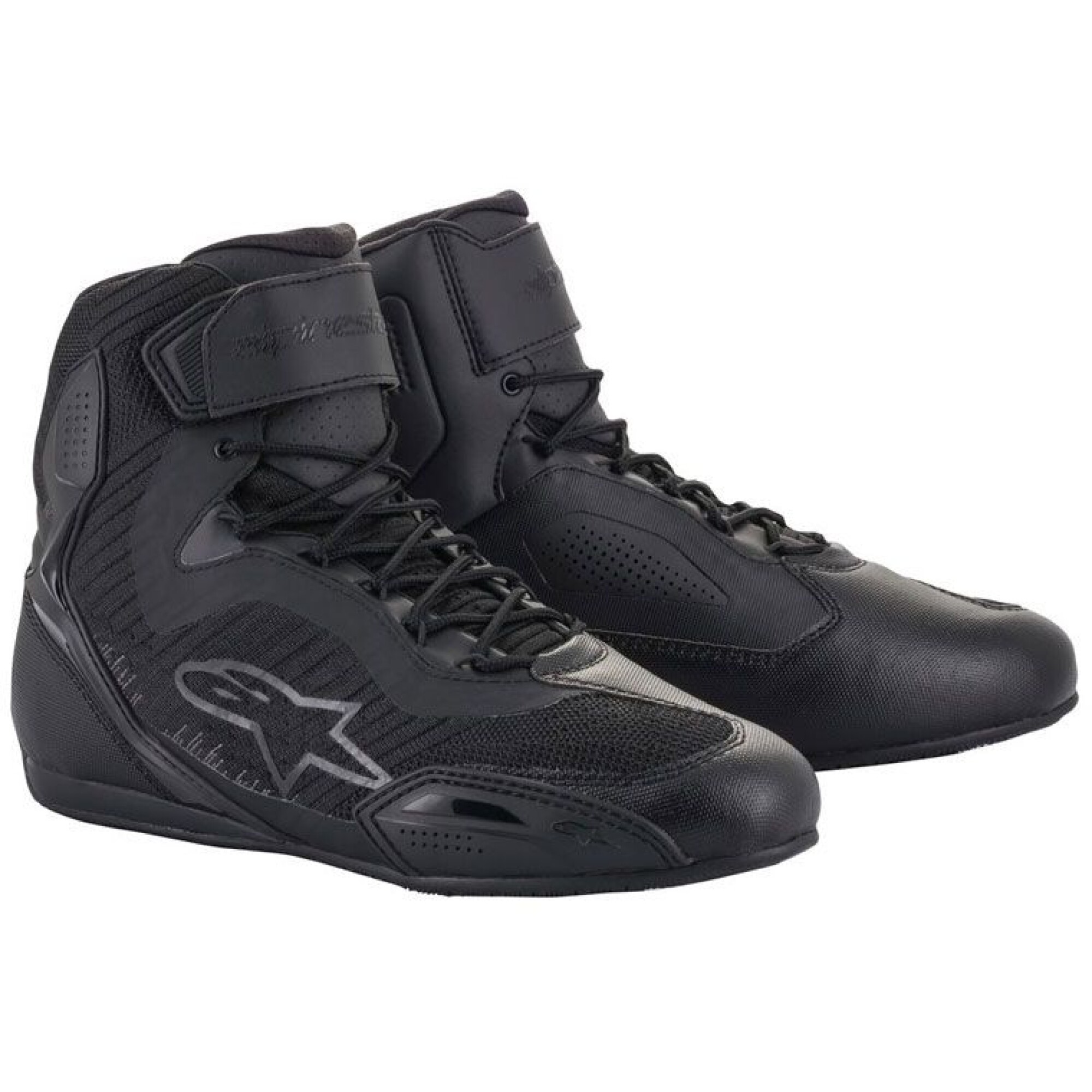 Baskets Femme Alpinestars Stella Faster 3 Rideknit Noir Anthracite - 36
