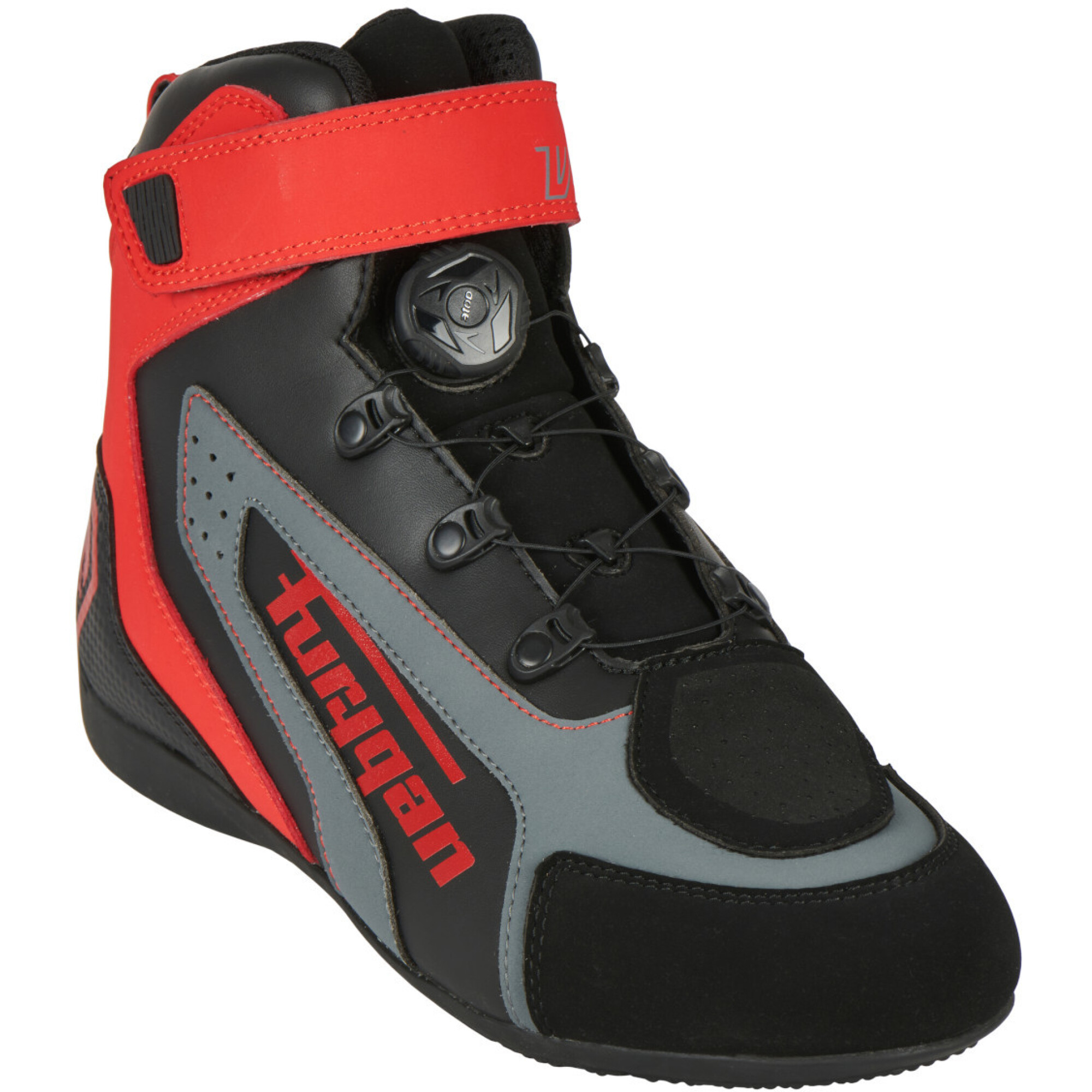 Baskets Furygan V4 Easy D3O Noir Rouge - 37