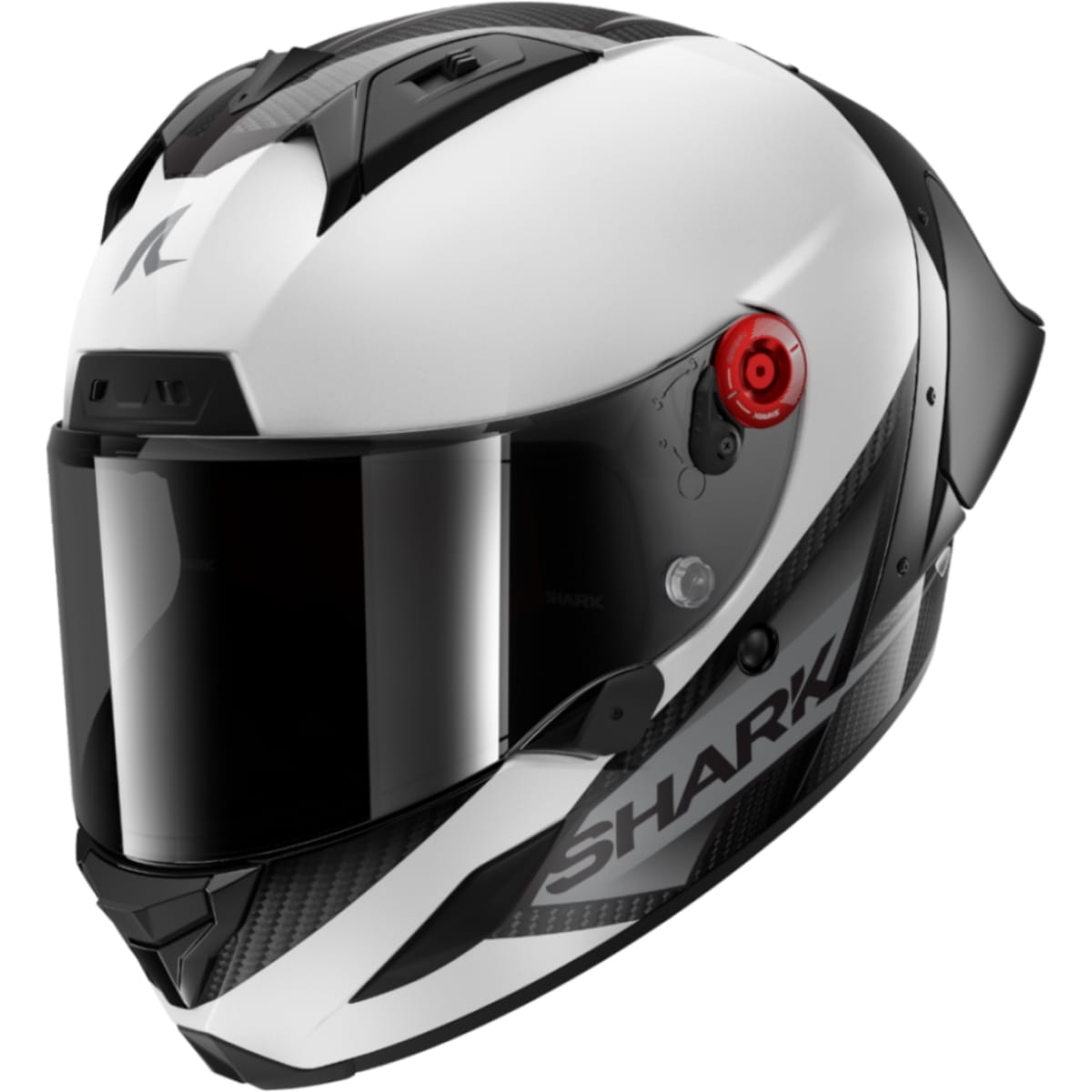 CASQUE SHARK AERON GP BLANK SP BLANC ANTHRACITE / 2XL