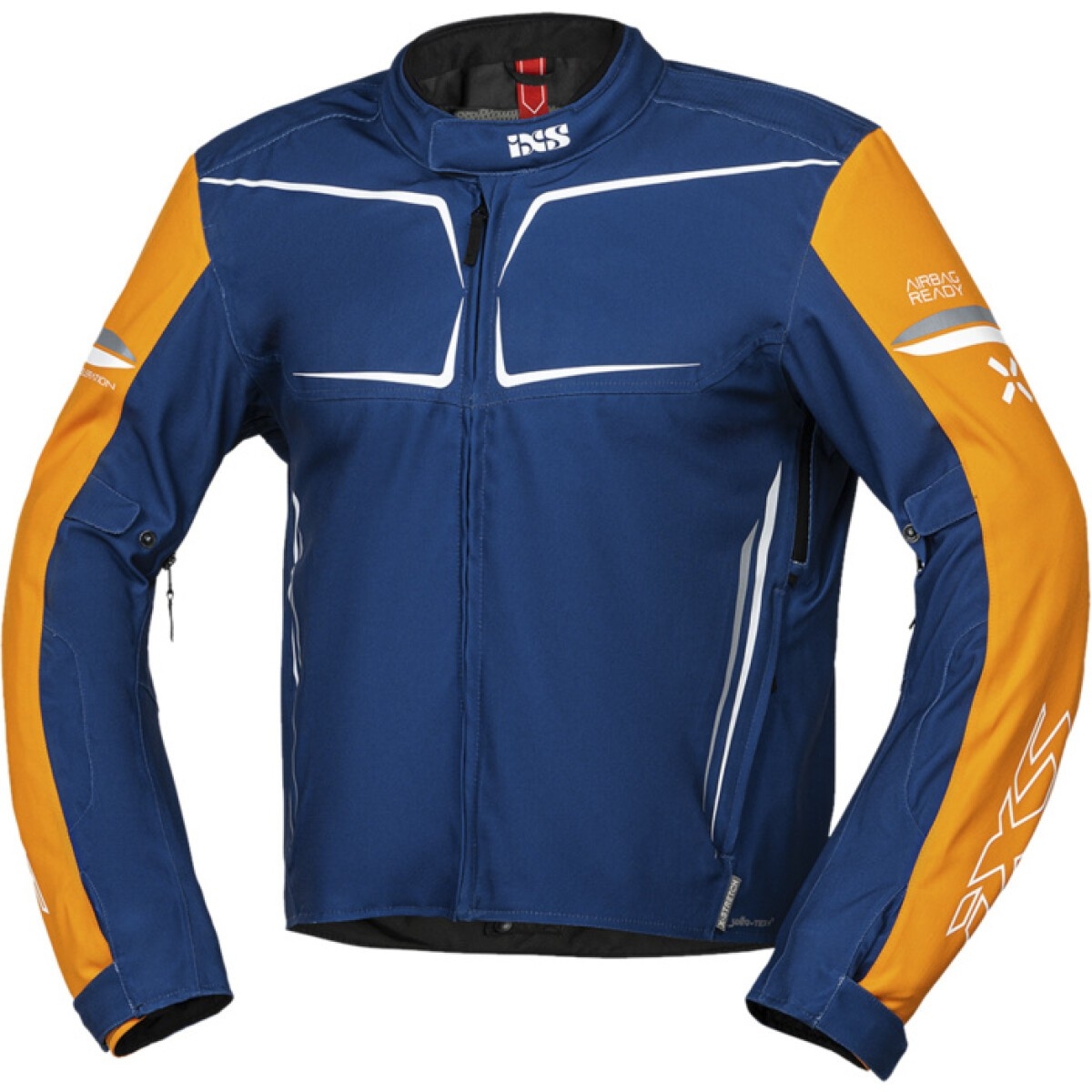 BLOUSON IXS TS PRO ST+ RACING BLEU ORANGE BLANC / 2XL