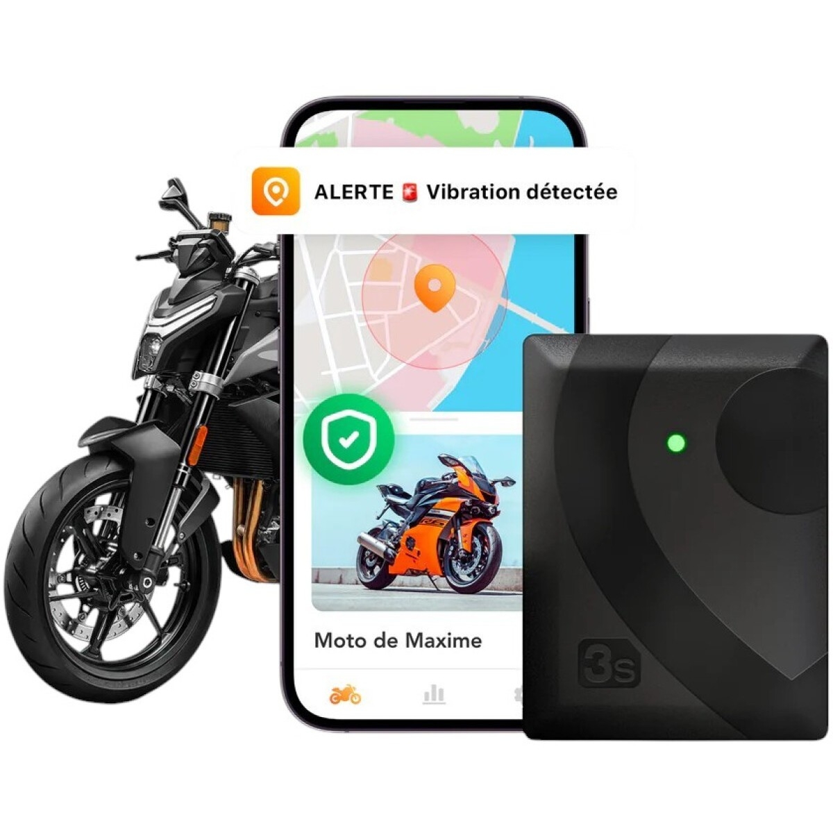TRACEUR GPS ALARME GEORIDE 3S