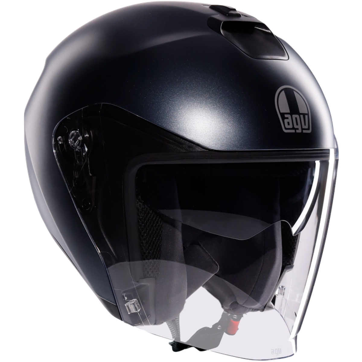 CASQUE AGV IRIDES MONO ARDESIA GRIS MAT / 2XL