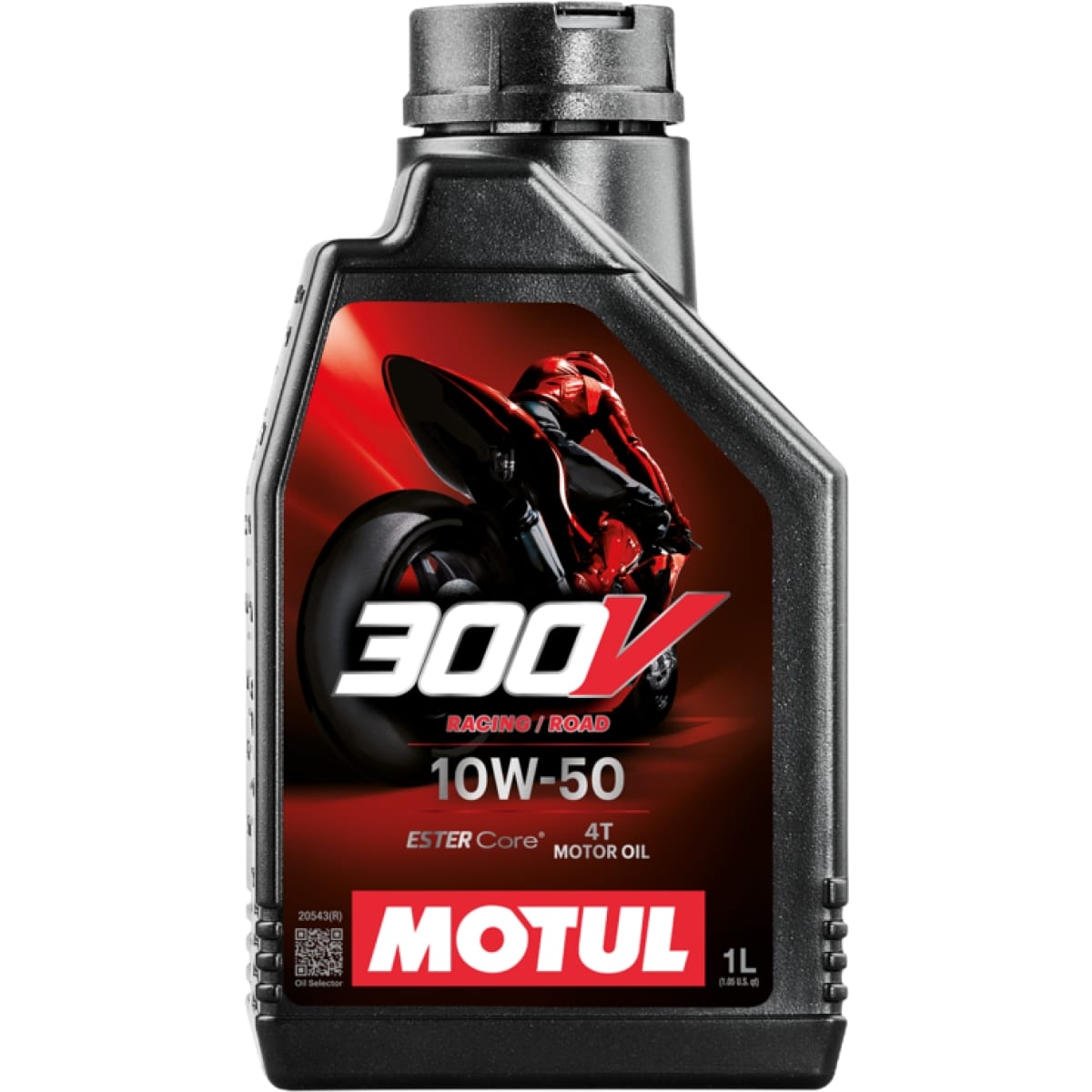 HUILE MOTEUR MOTUL 300V ROAD RACING 4T 10W50 1L