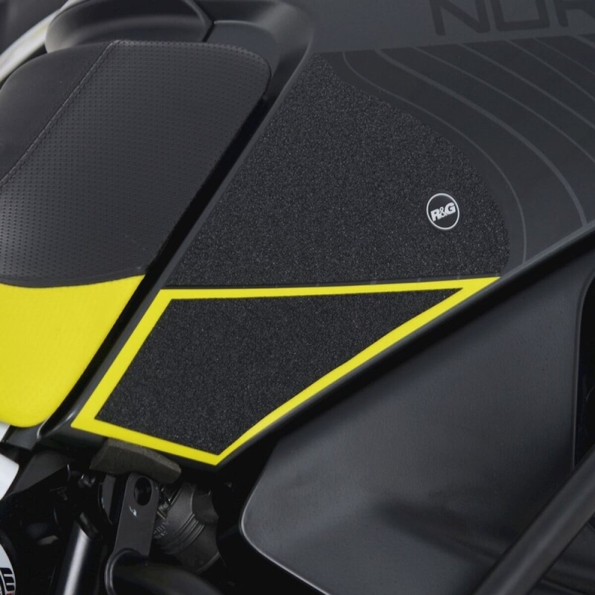 GRIP DE RÉSERVOIR R&amp;G RACING NOIR 1119321001