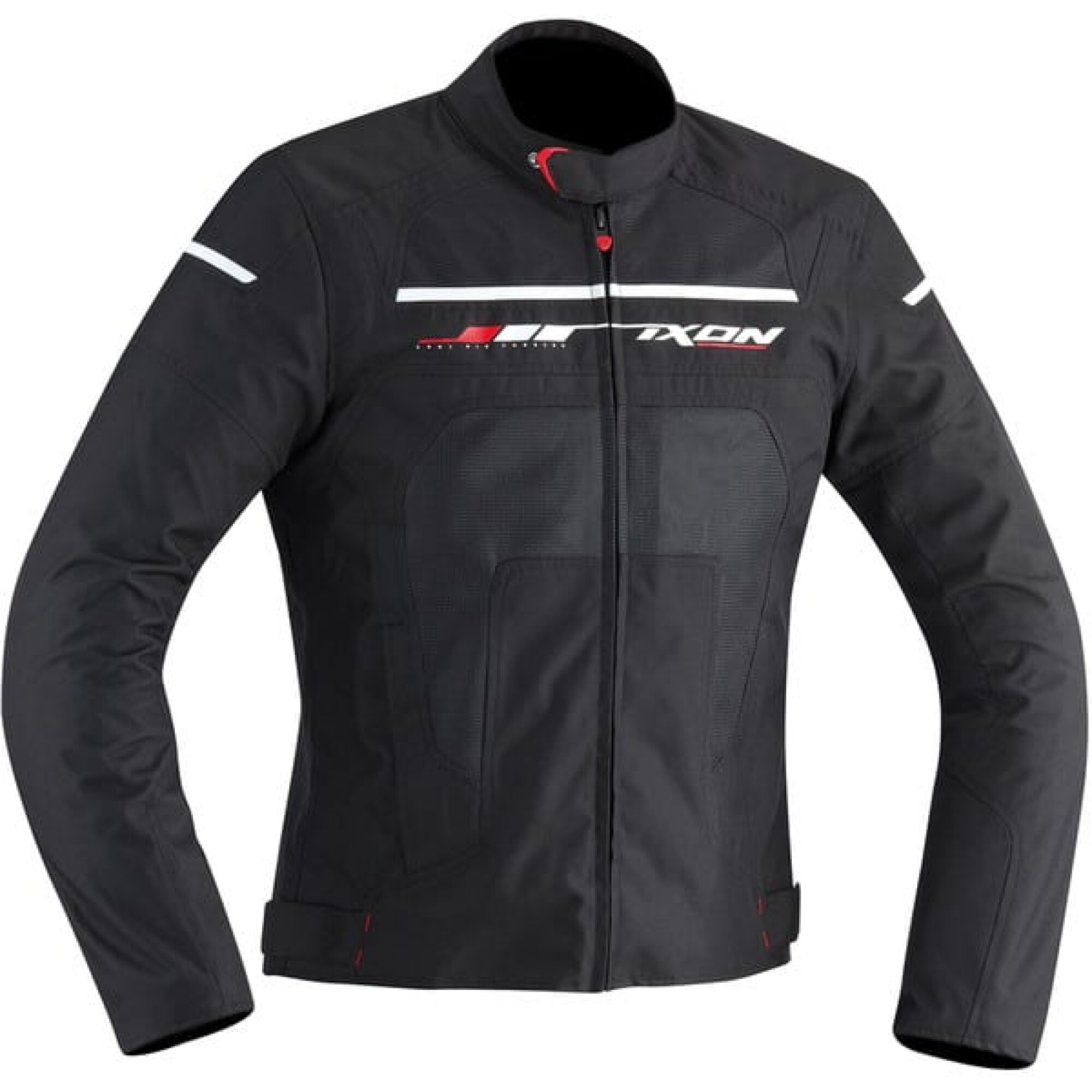 Blouson Ixon Helios Noir Blanc Rouge - 2XL
