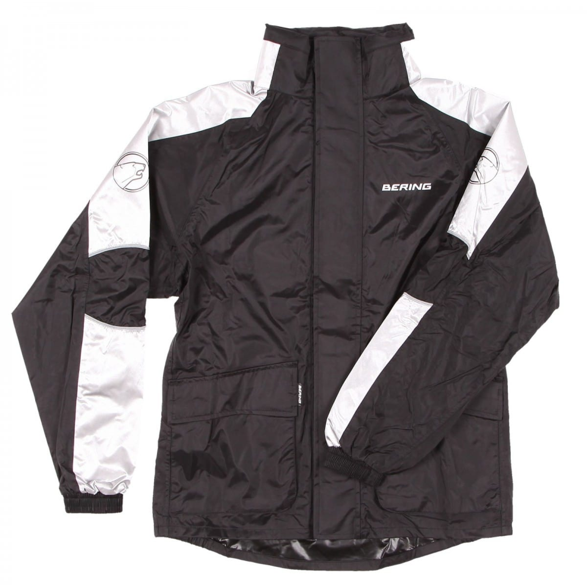Veste De Pluie Bering Maniwata Noir Argent - 2XL