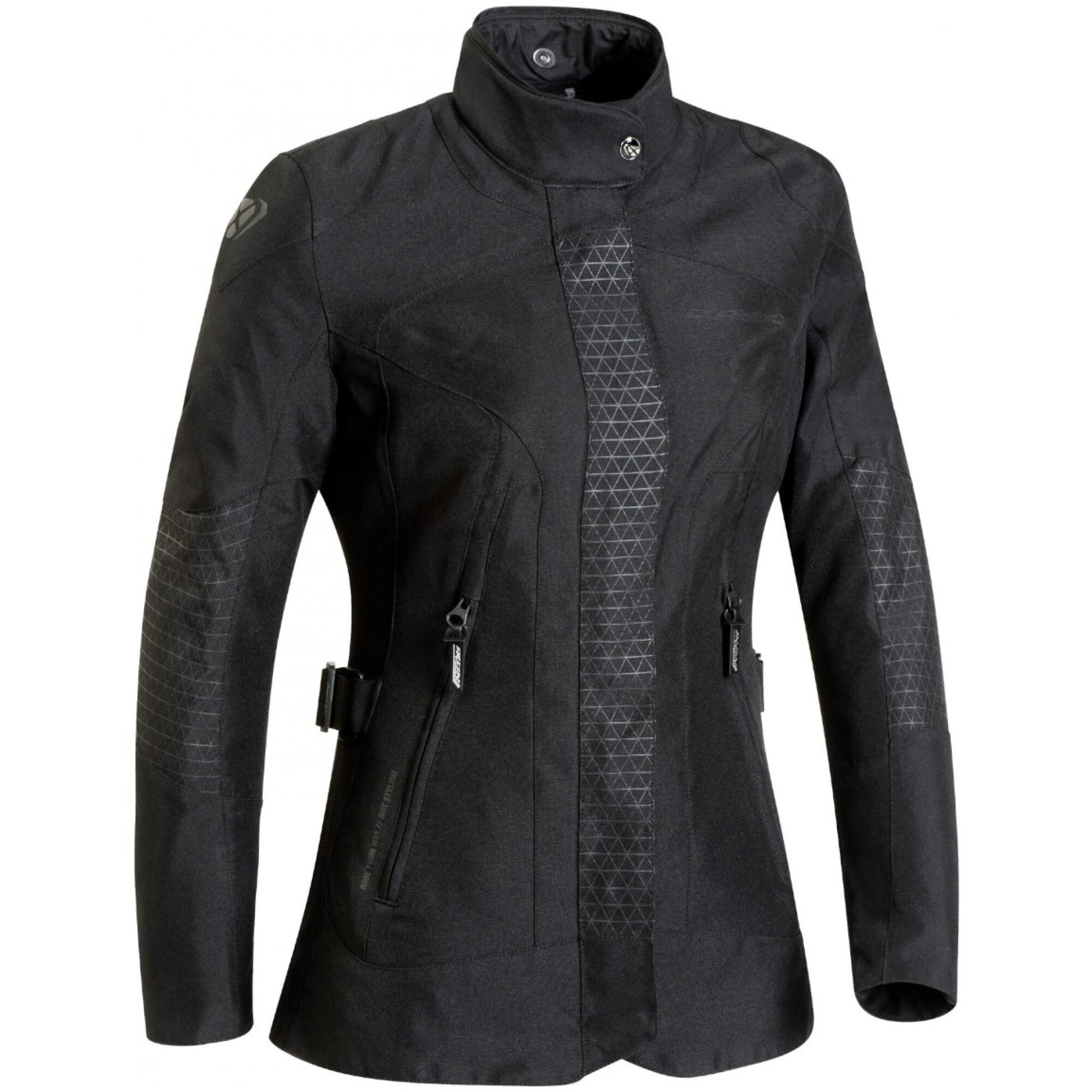 Blouson Femme Ixon Lady Bloom Noir - 2XL