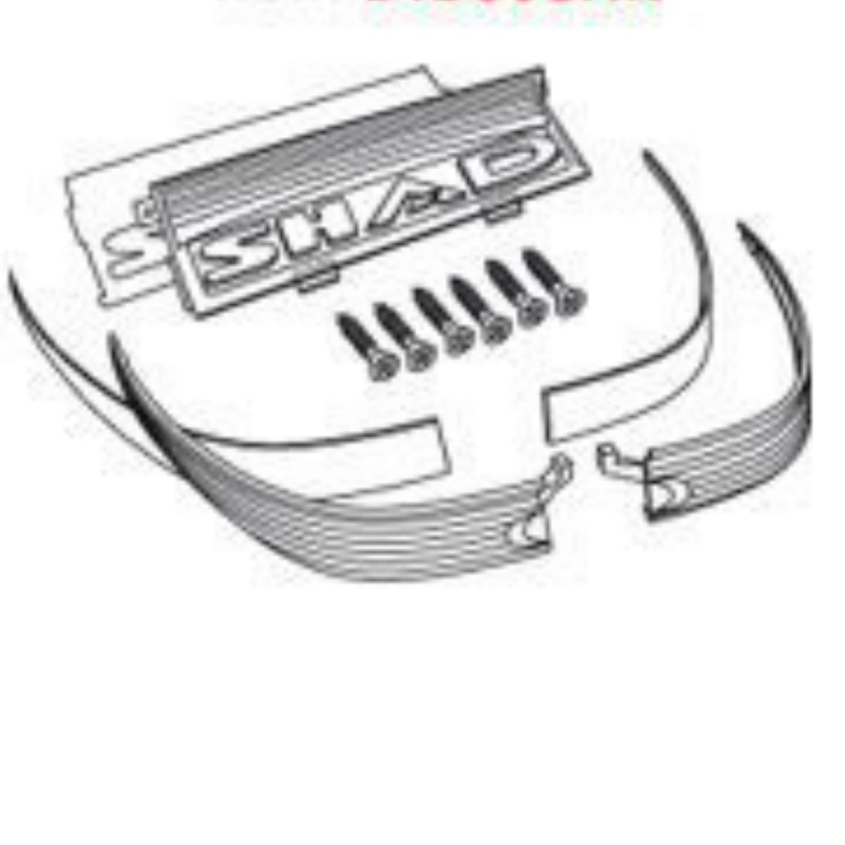 Catadioptre Top Case Shad SH50