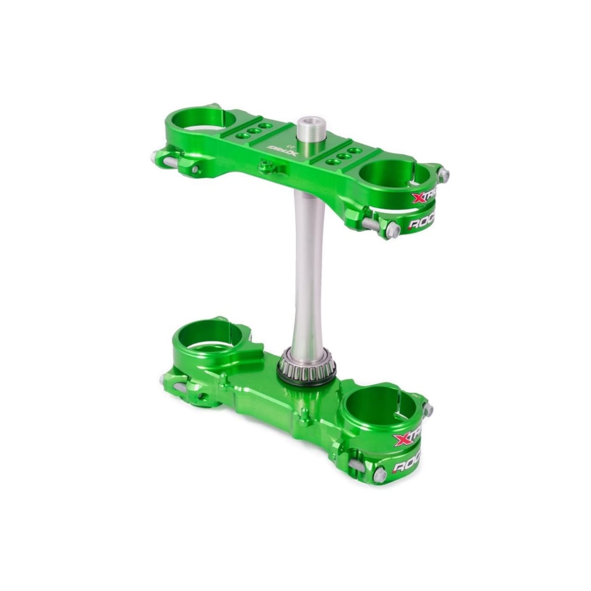Té De Fourche Rocs Tech Xtrig Vert Offset 23 mm Kawasaki KXF