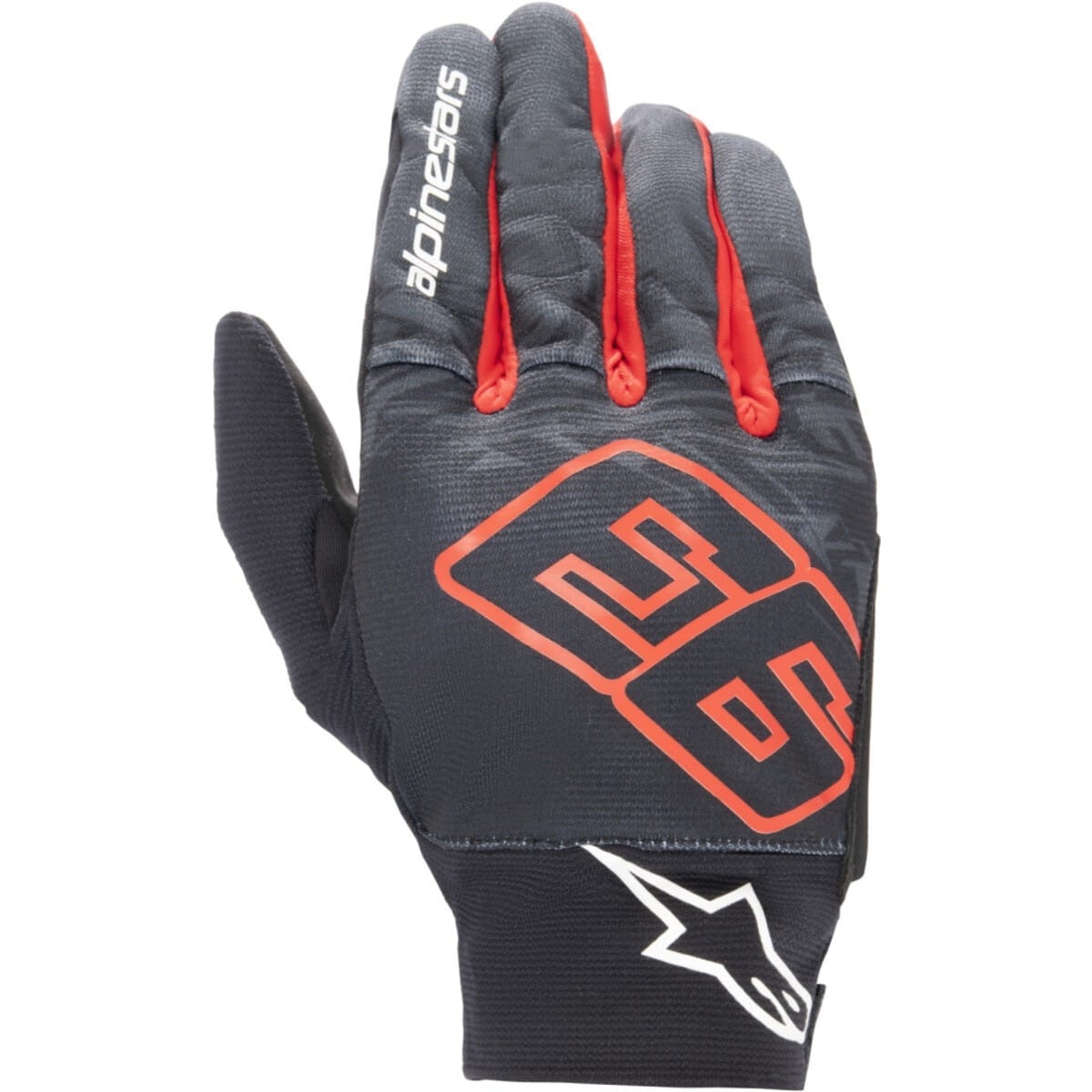 GANTS ALPINESTARS MM93 ARAGON NOIR GRIS ROUGE / 2XL
