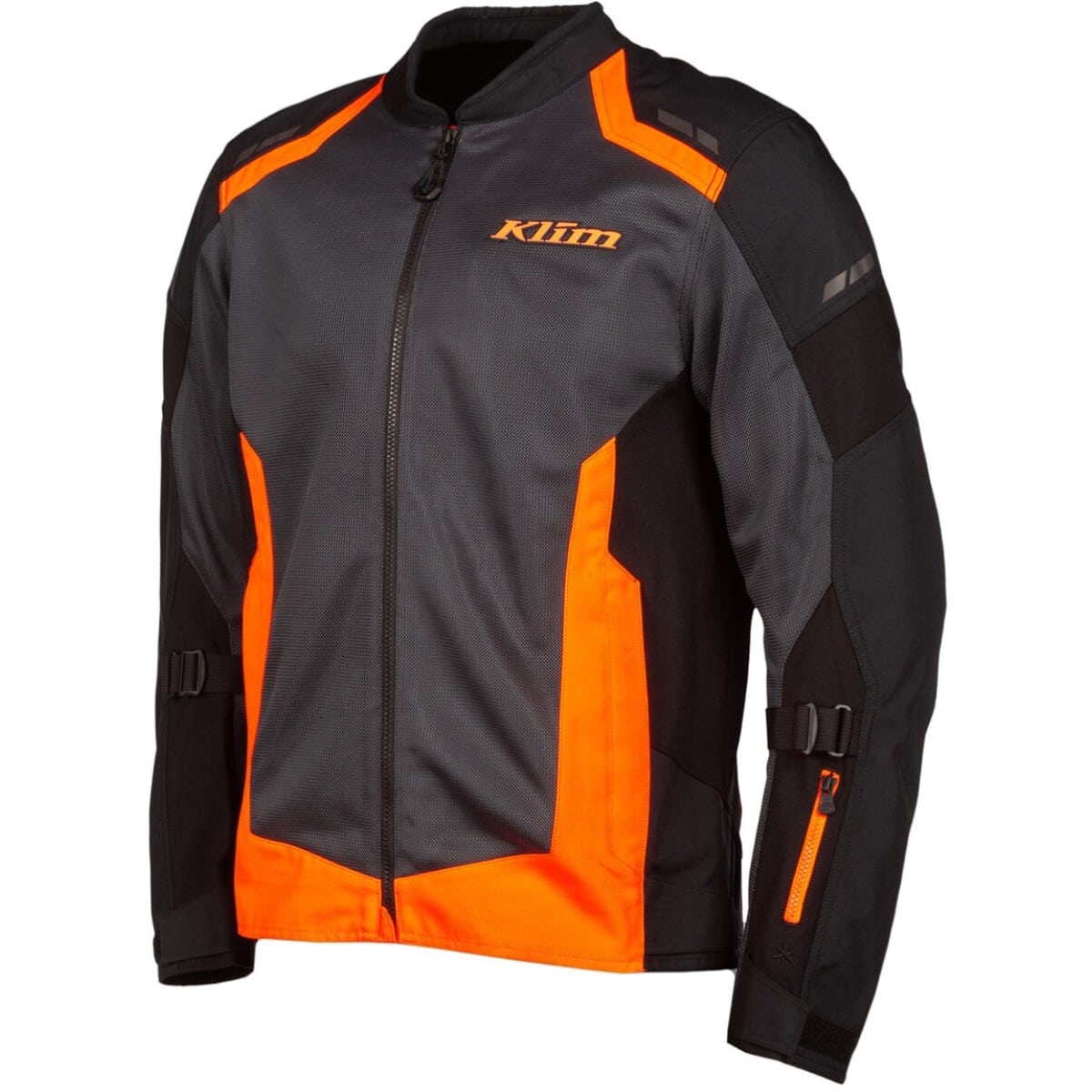 BLOUSON KLIM INDUCTION NOIR ORANGE / L