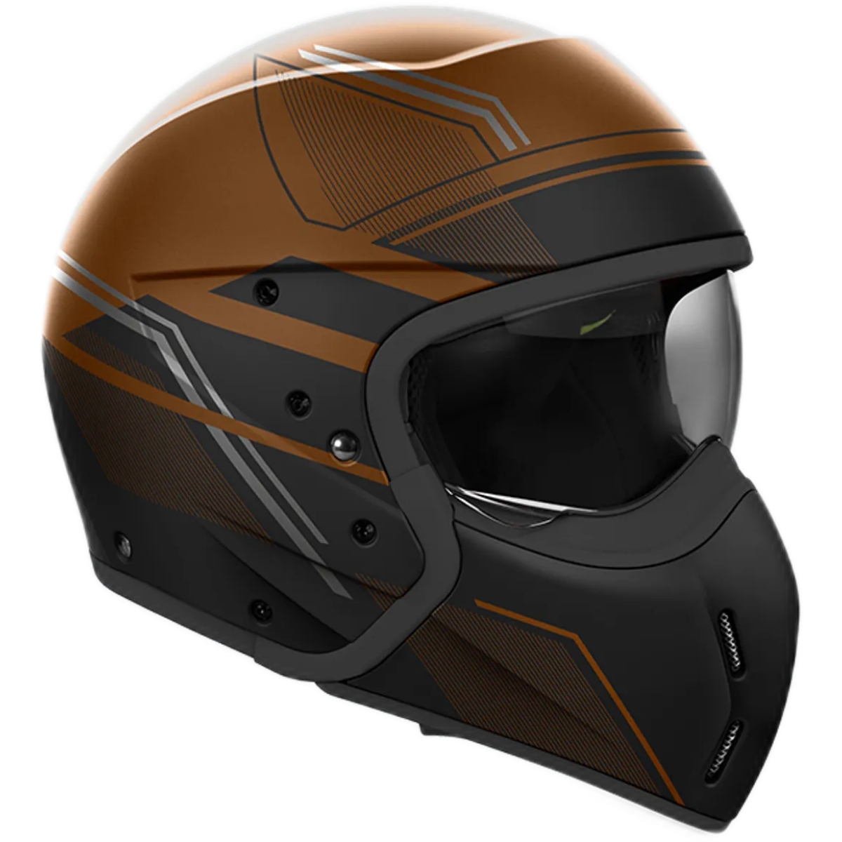 Casque Airoh J 110 Slim Bronze Mat