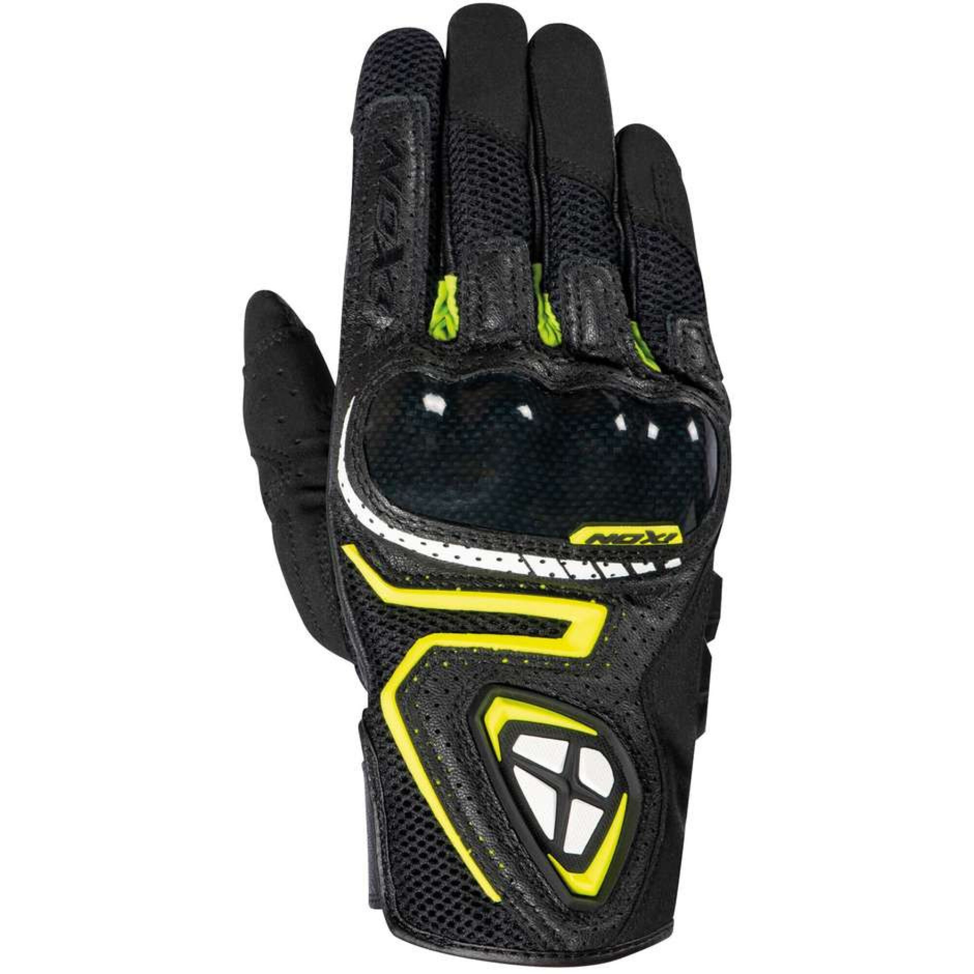 Gants Ixon RS5 Air Noir Jaune Fluo - 2XL