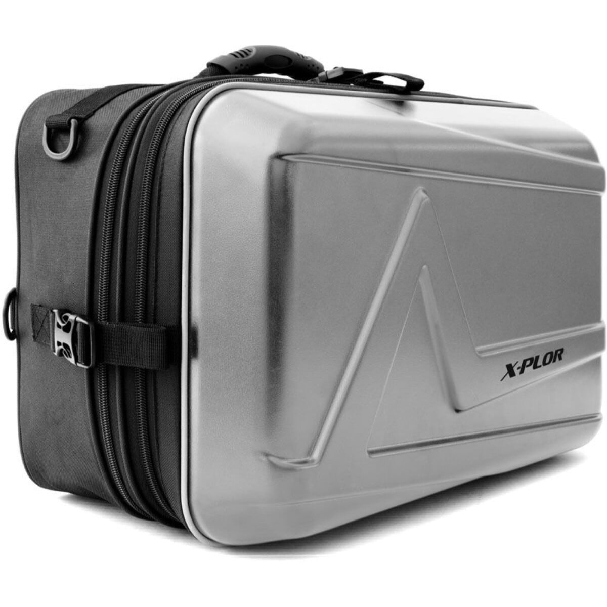 Sacoches Cavalières X-Plor Semi-rigide 25L Argent