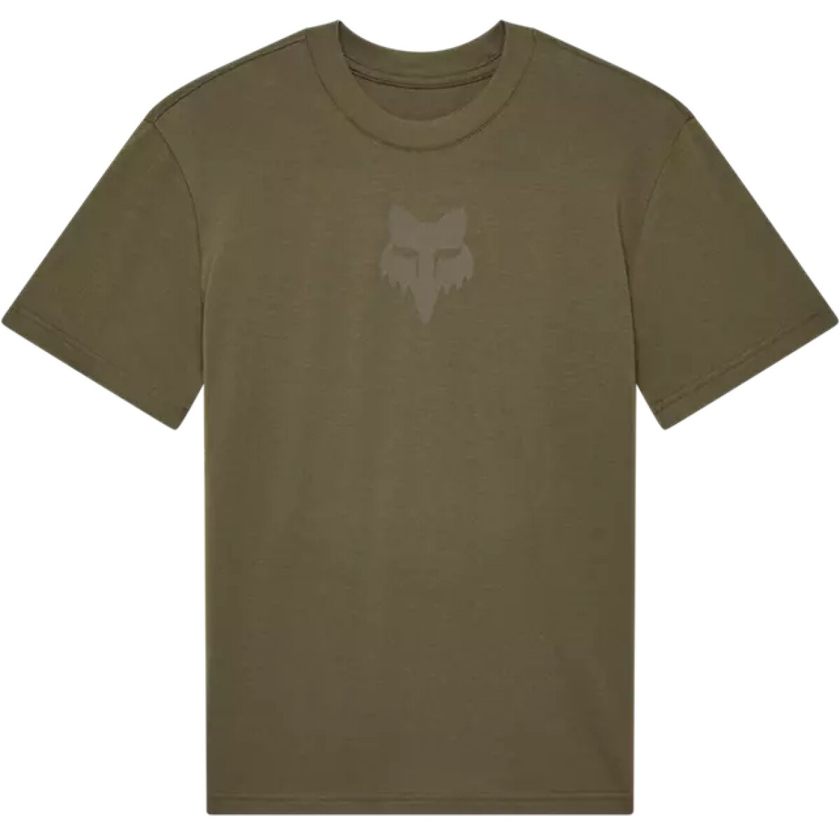 T SHIRT LADY FOX HEAD SS VERT MILITARY / M