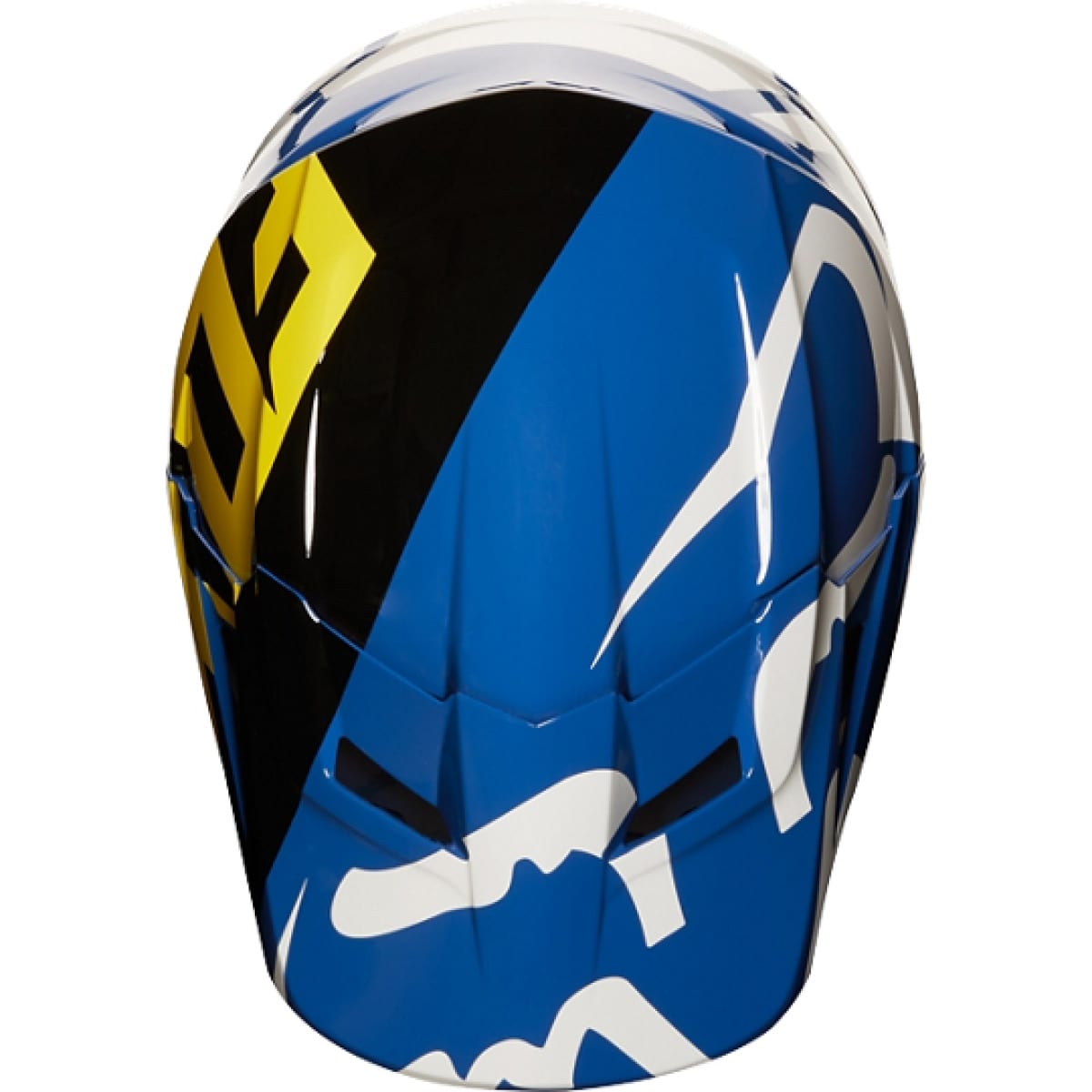 Casque Fox V1 Kid Race Bleu
