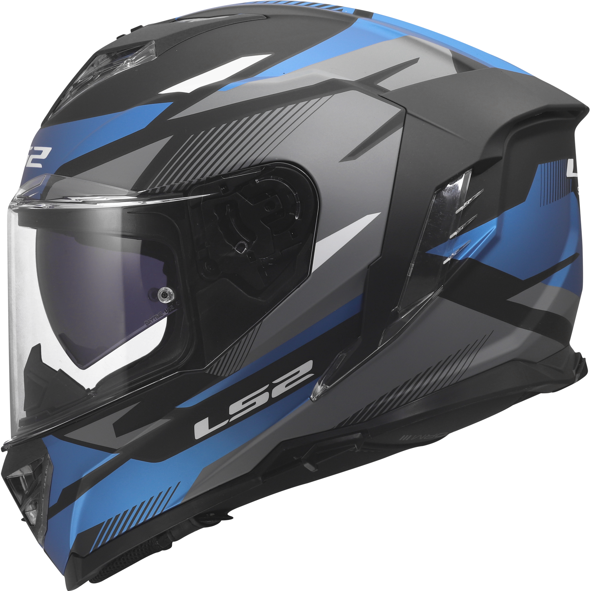 Casque LS2 FF818 Storm III Komai Noir Bleu - 2XS
