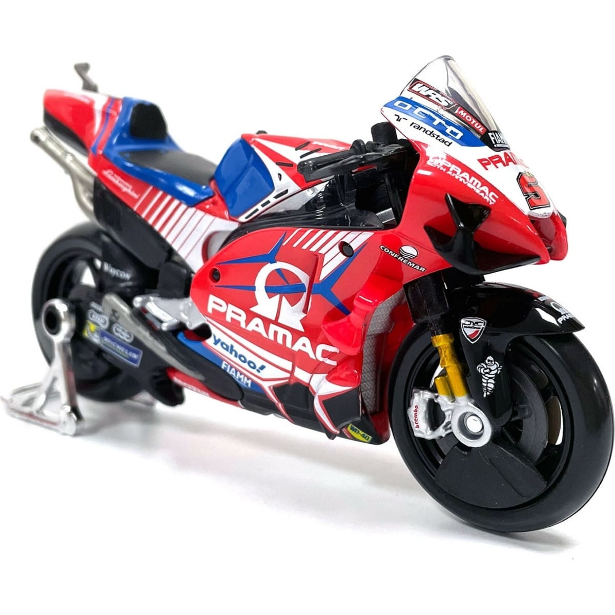 MINIATURE MOTO GP DUCATI PRAMAC ZARCO 2021 1/18